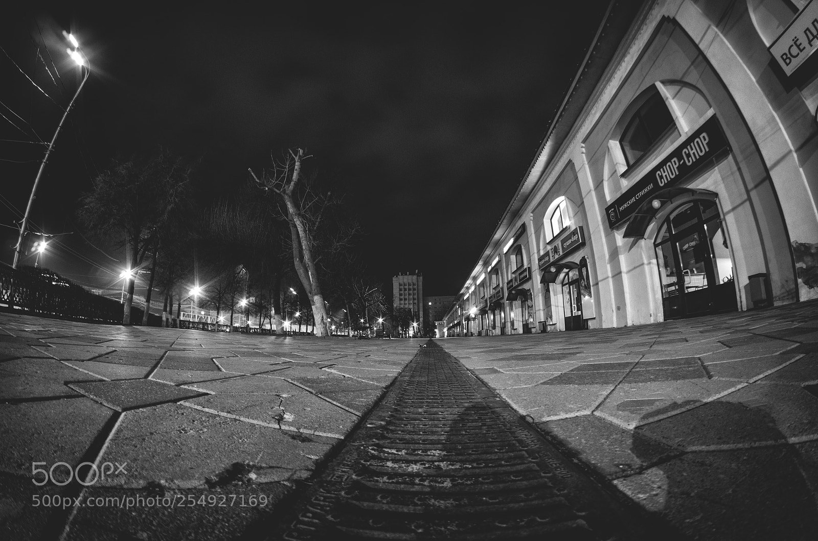 Nikon D7000 sample photo. Deserted boulevard photography