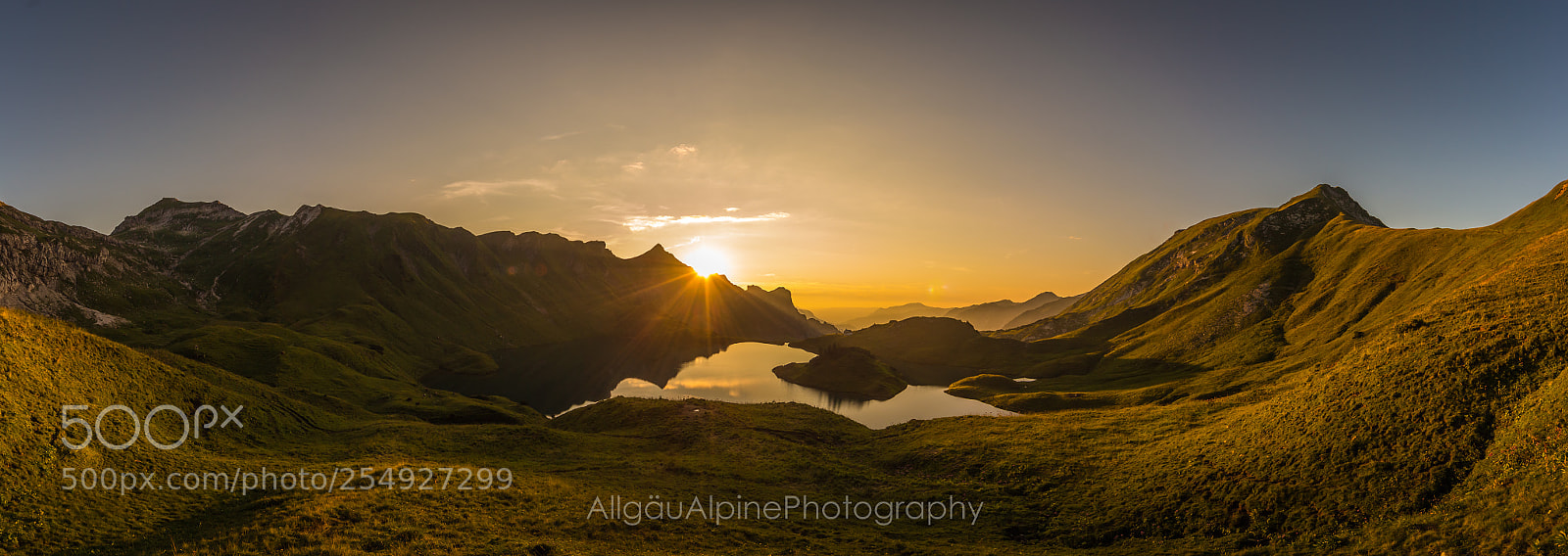 Canon EOS 100D (EOS Rebel SL1 / EOS Kiss X7) sample photo. Panorama bergsee allgäu photography