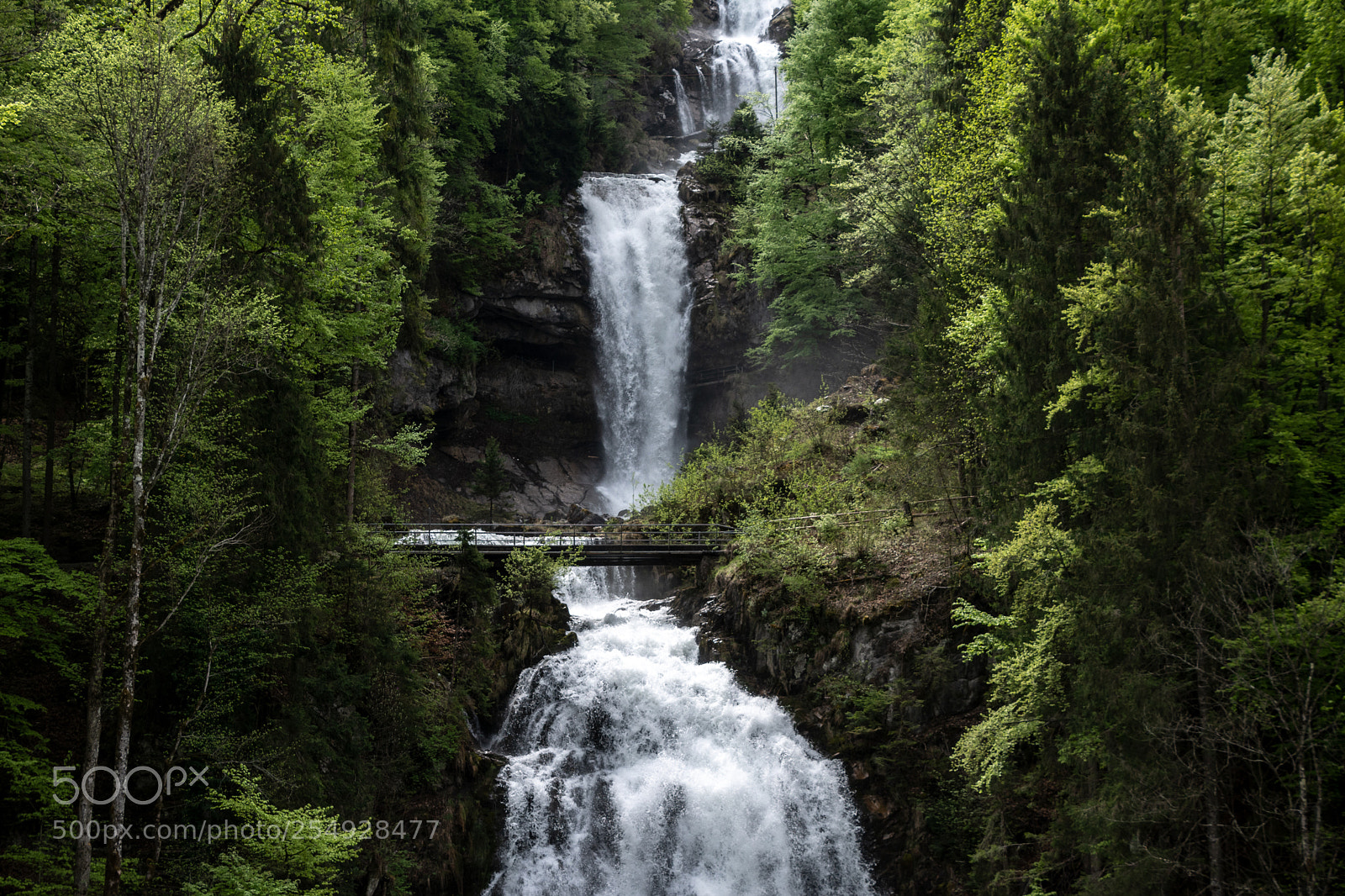 Nikon D7100 sample photo. Griessbach falls photography