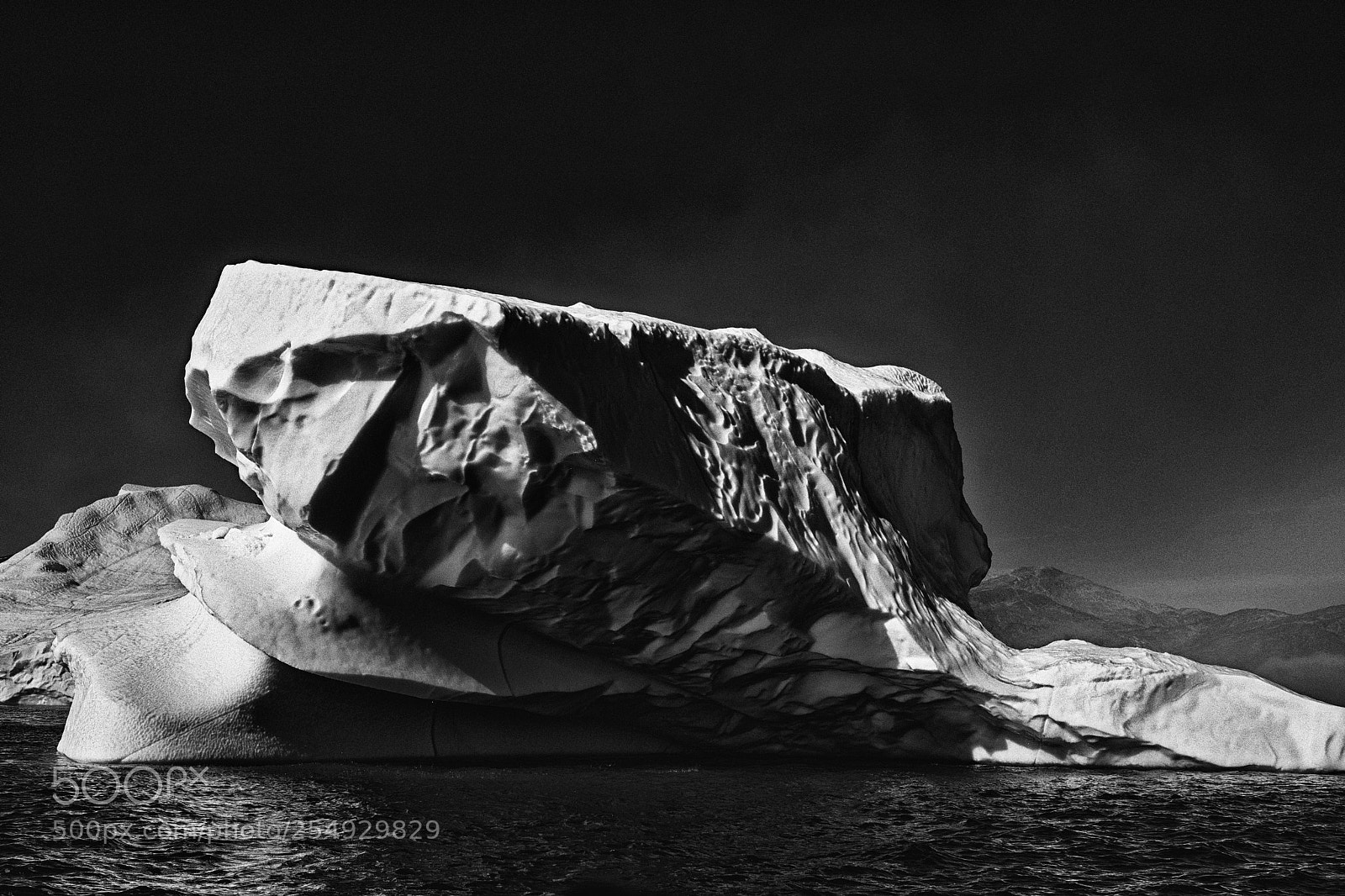 Sony a7 sample photo. Black ice photography