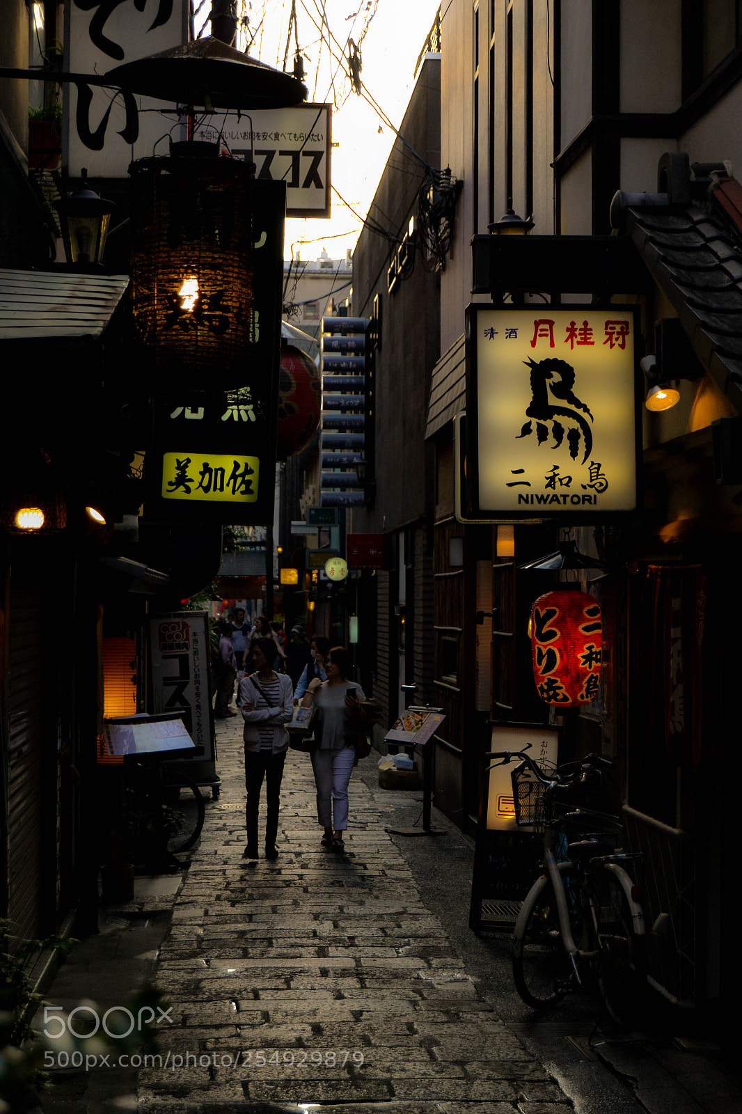 Nikon D3100 sample photo. Alleyway in old town photography