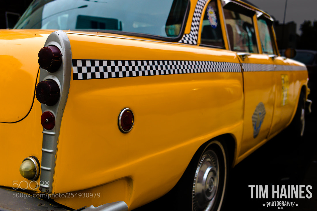 Leica M9 sample photo. Checker cab photography