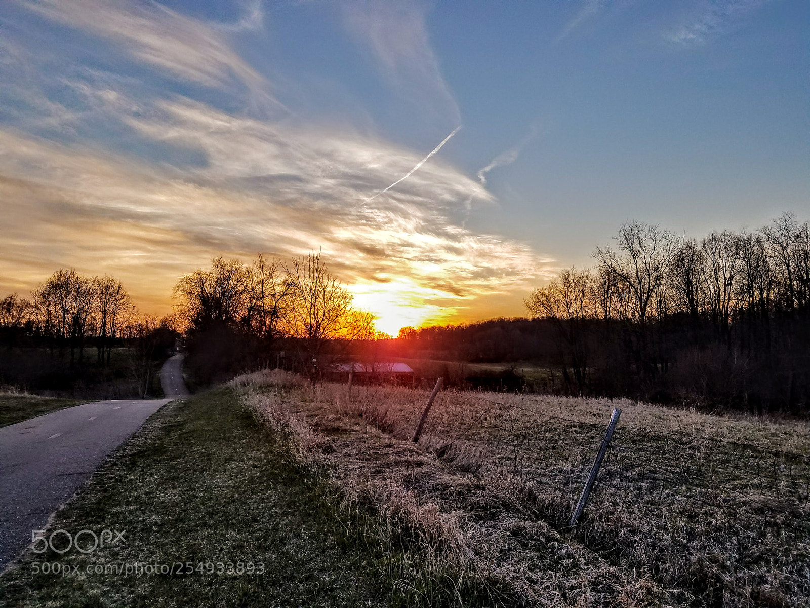 Samsung Galaxy S7 sample photo. Trail side sunset photography