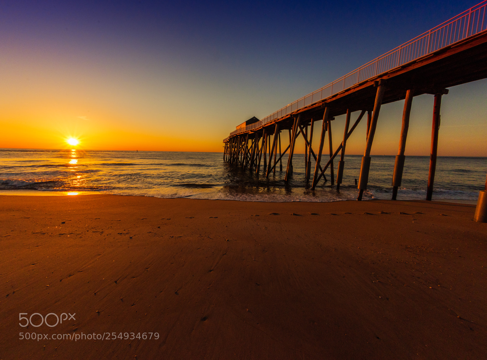 Nikon D810 sample photo. Pier wide photography