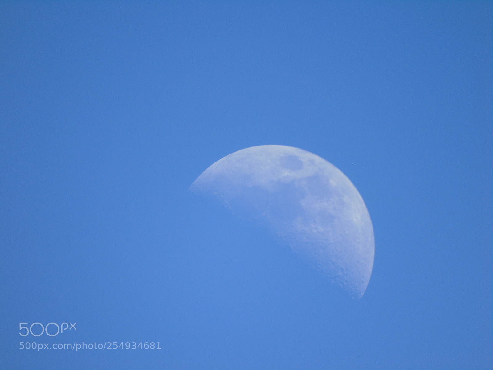 Sony Cyber-shot DSC-H400 sample photo. Moonlight by day photography