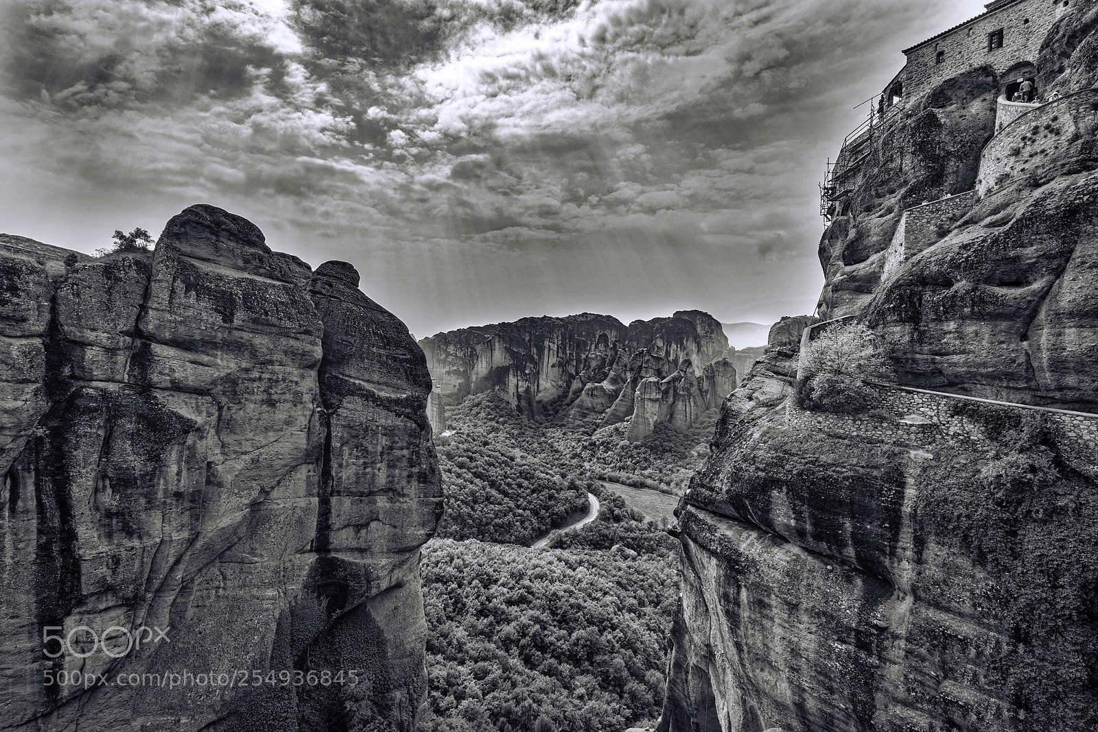 Nikon D800 sample photo. Meteora central greece photography