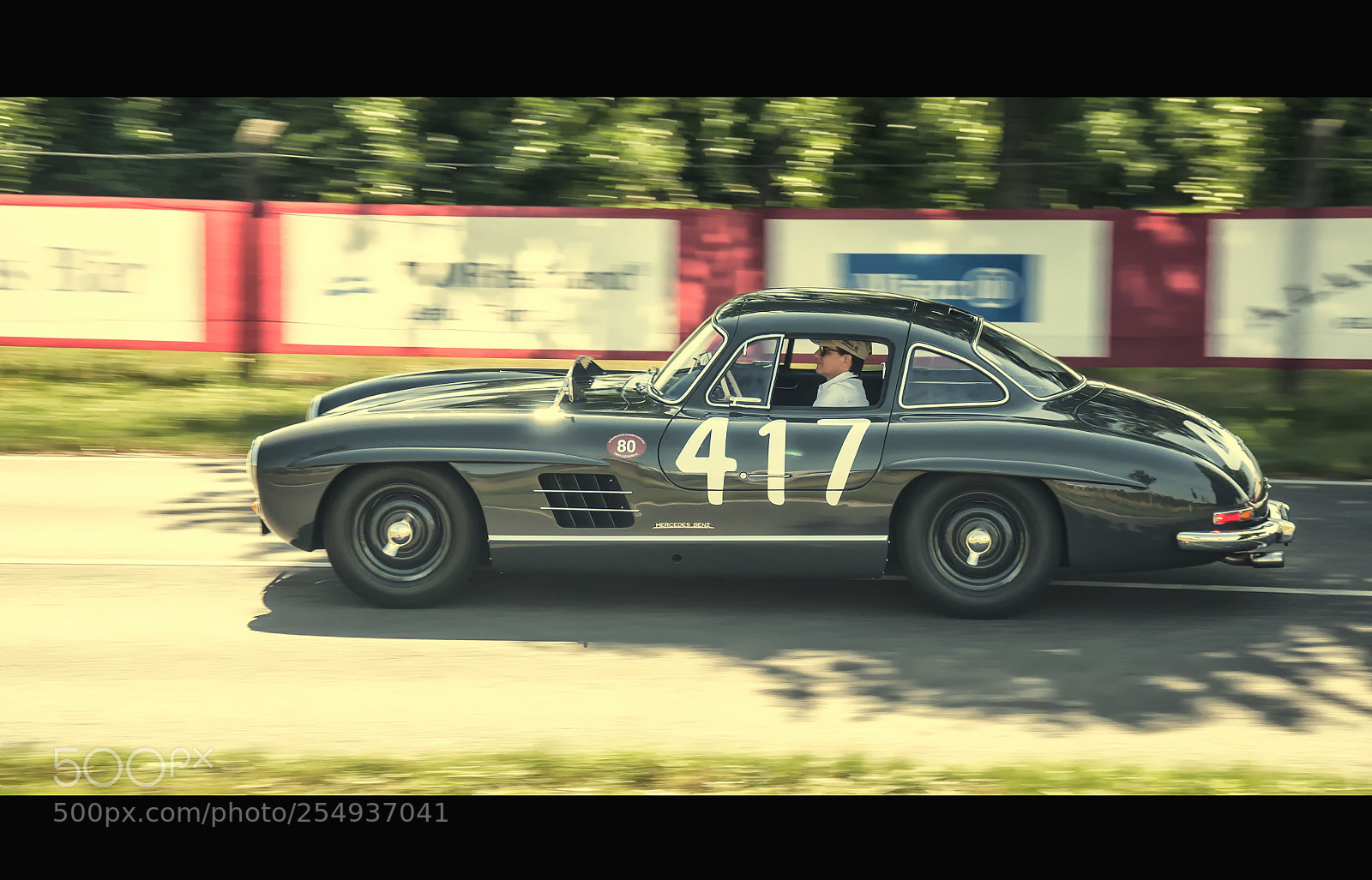 Nikon D90 sample photo. Mercedes-benz 300 sl mille miglia 417 photography