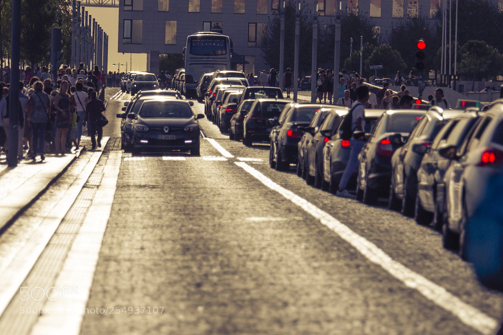 Canon EOS 60D sample photo. Lisbon traffic photography