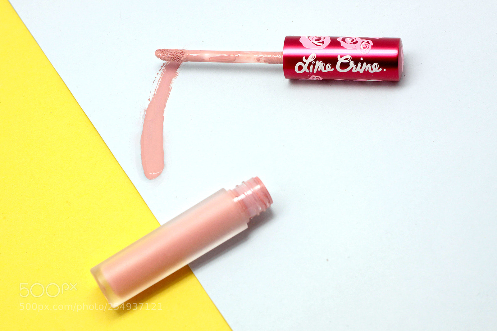 Canon EOS 50D sample photo. Lime crime lipgloss photography