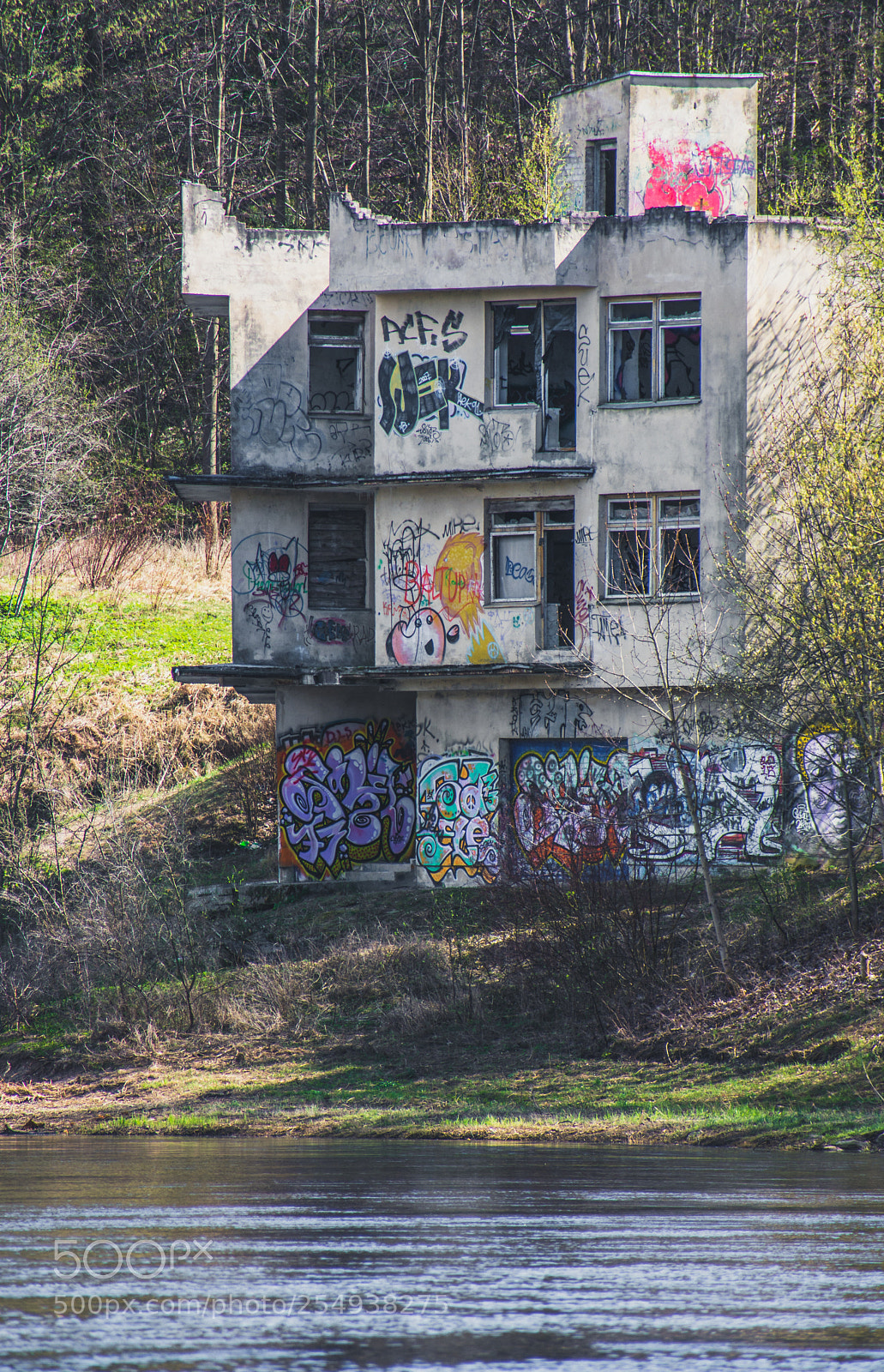 Nikon D7200 sample photo. Lonely house by river photography