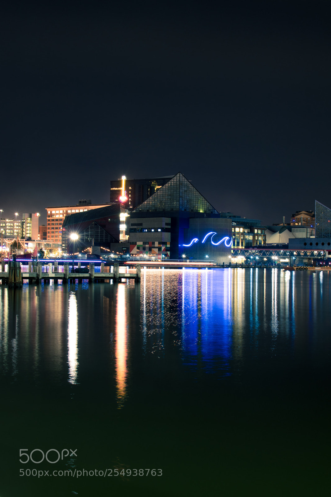 Nikon D5600 sample photo. Baltimore’ inner harbor photography