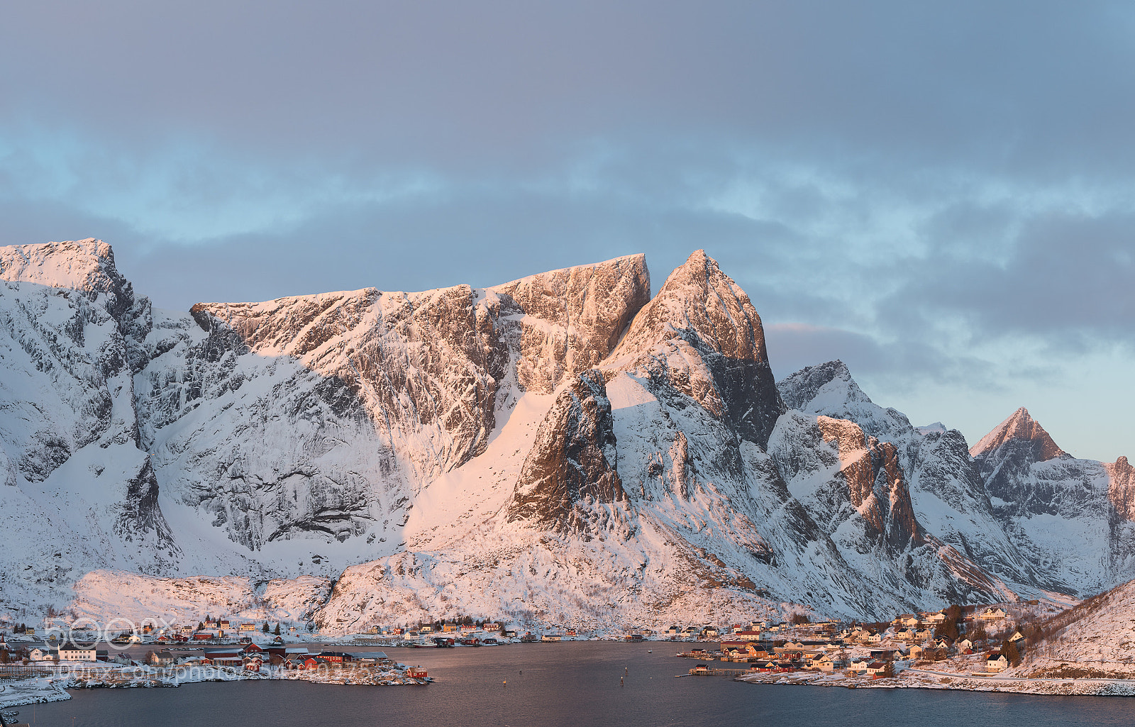 Nikon D850 sample photo. Reinefjord mountains photography