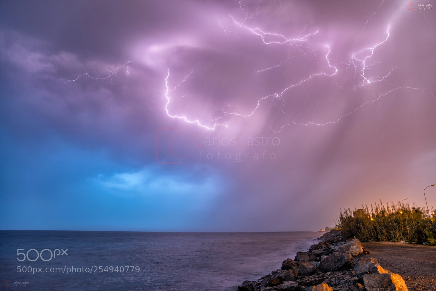 Canon EOS 5D Mark IV sample photo. Storm in chilches (malaga) photography