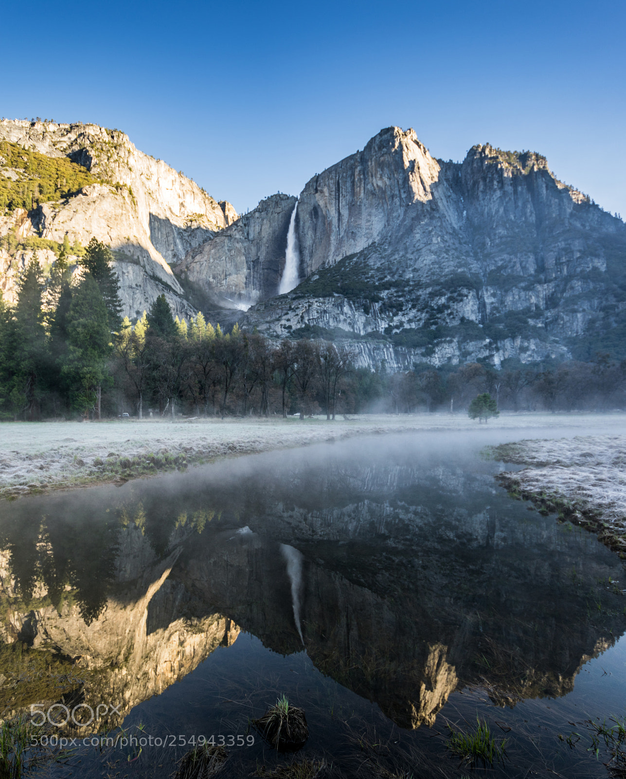 Nikon D5300 sample photo. Yosemite falls in spring photography