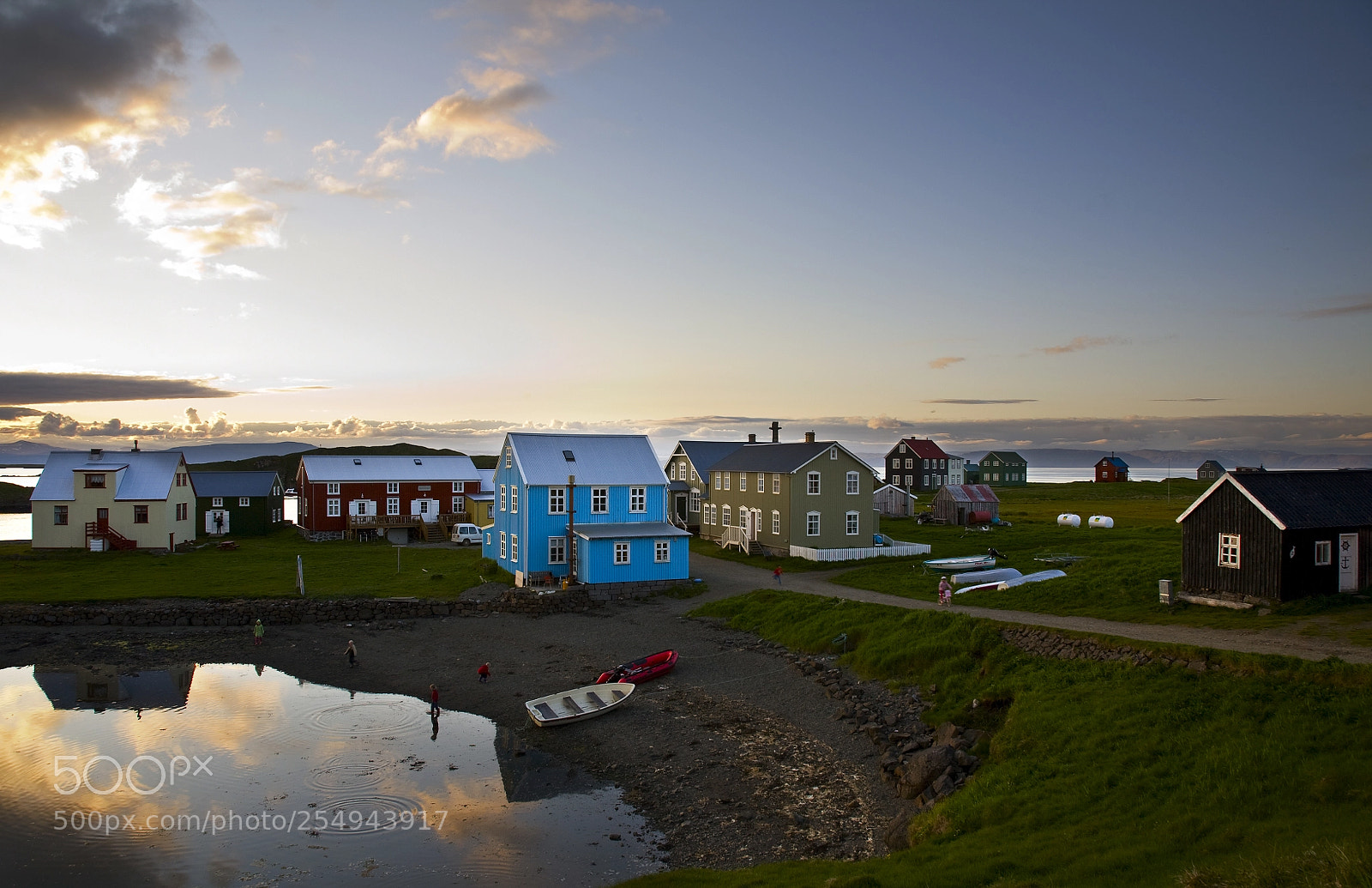 Canon EOS 5D sample photo. Flatey island in breidafjordur photography
