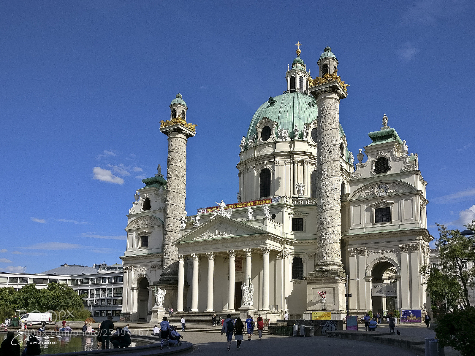 OnePlus A3003 sample photo. 2017-05-27 karlskirche photography