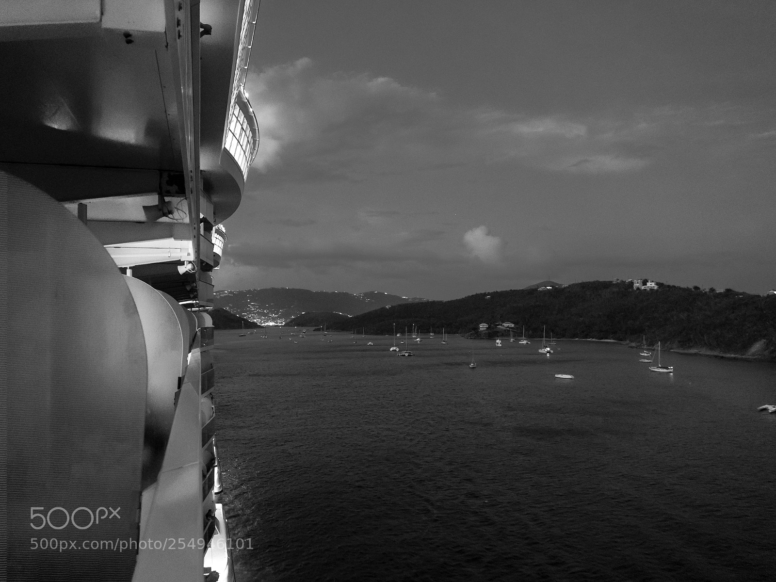Sony a6300 sample photo. Evening island view photography