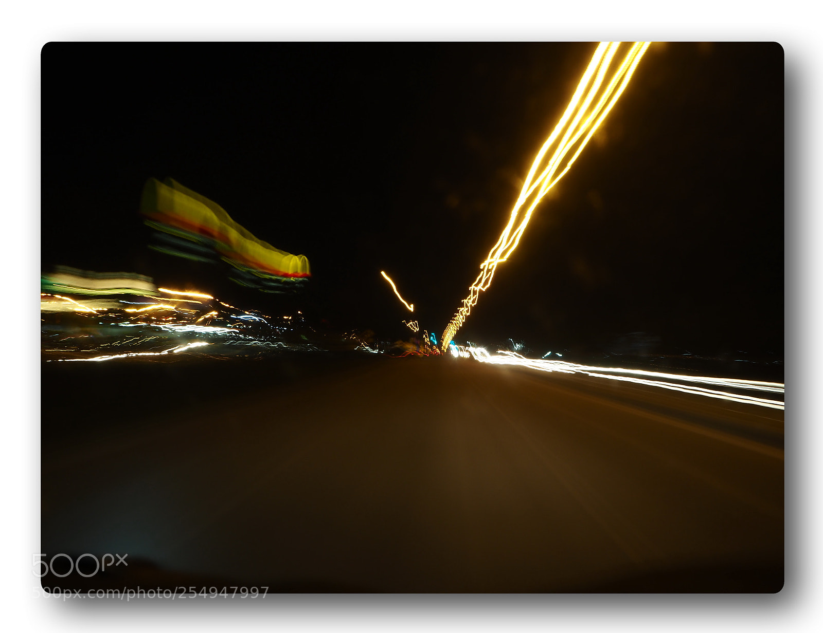 Olympus PEN E-PL7 sample photo. Light trail #02 photography