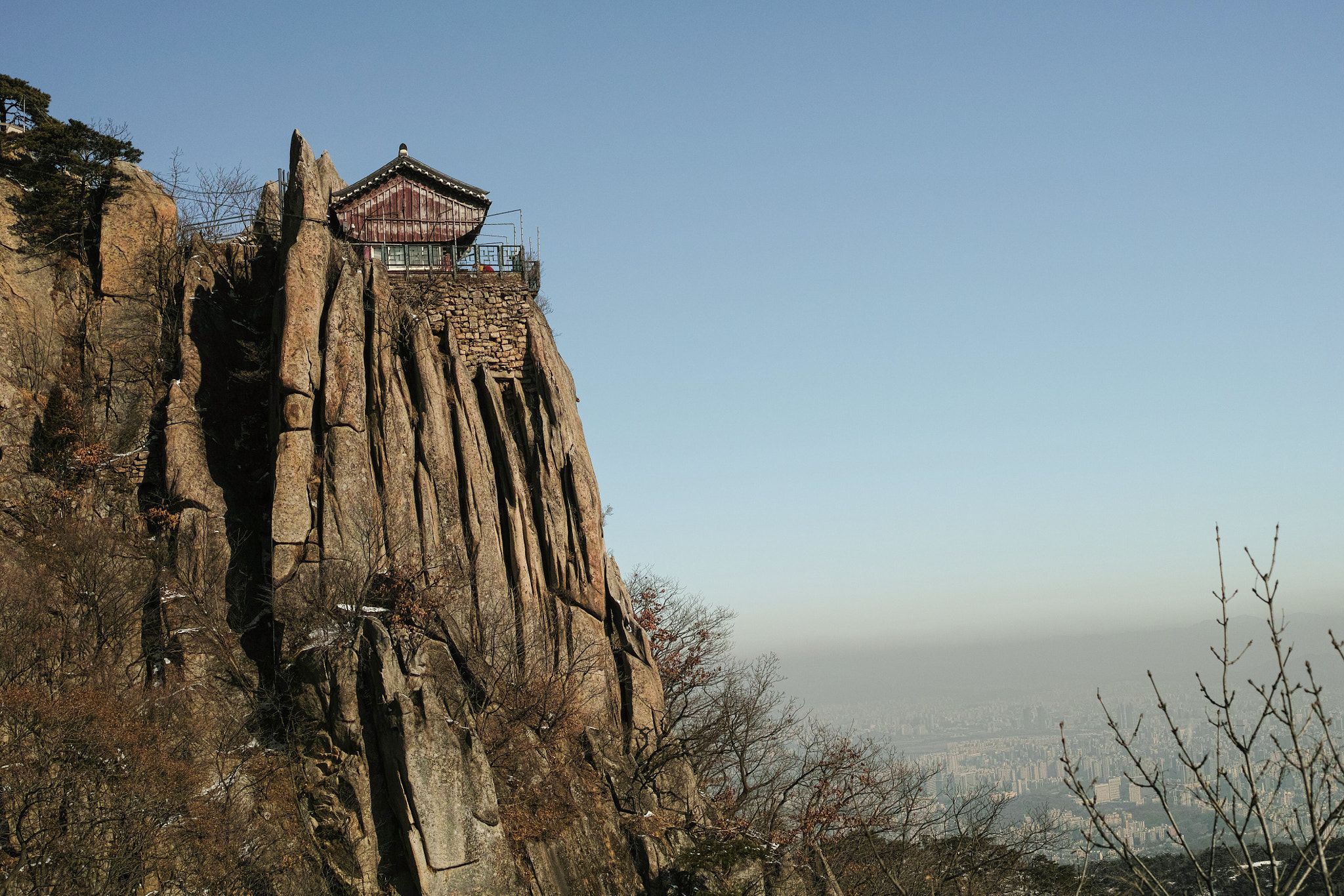 Sigma DP2 Merrill sample photo. Temple on the mountain  photography