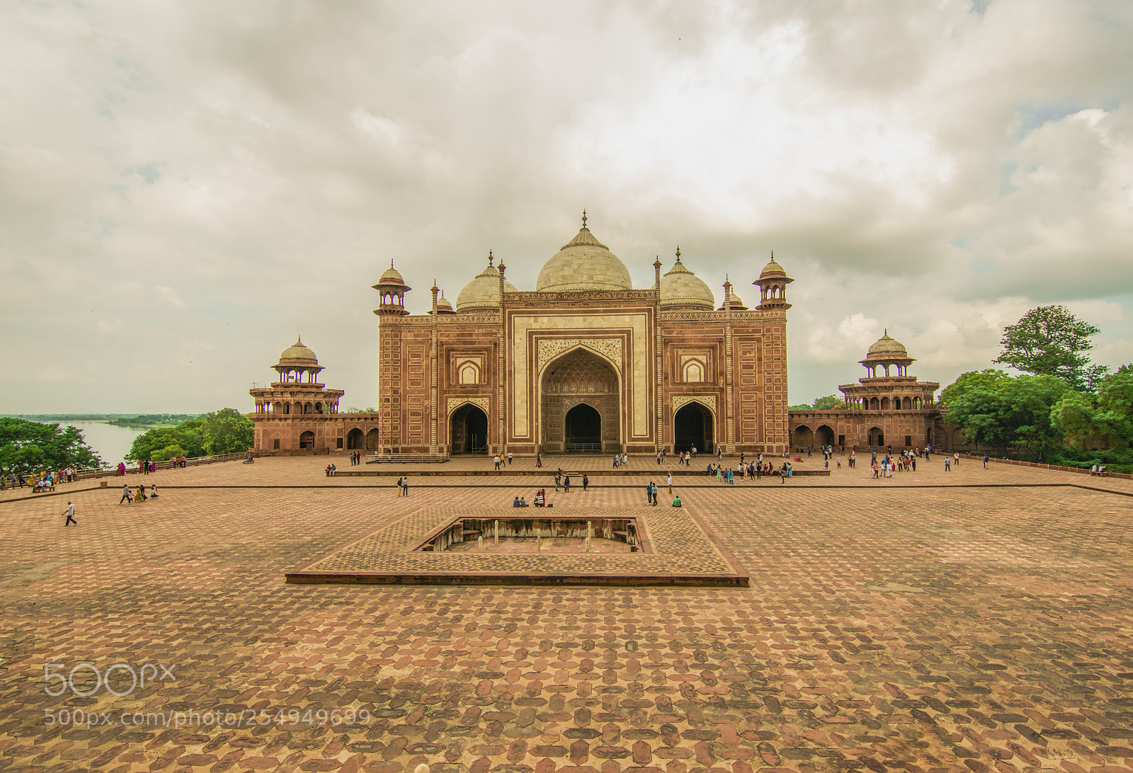 Nikon D7000 sample photo. Mosque in taj mehal photography