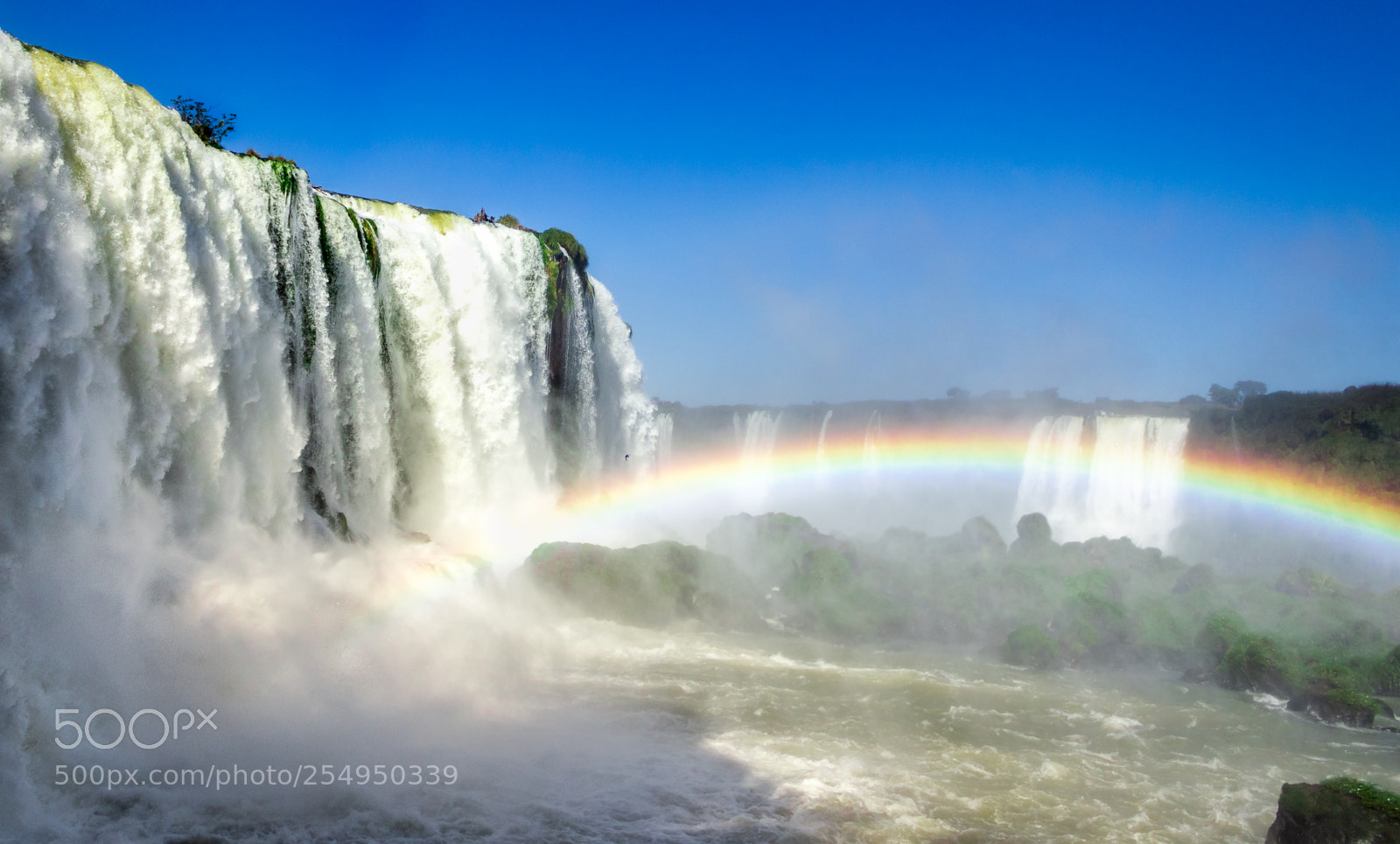 Canon EOS 1200D (EOS Rebel T5 / EOS Kiss X70 / EOS Hi) sample photo. Iguazu falls rainbow photography