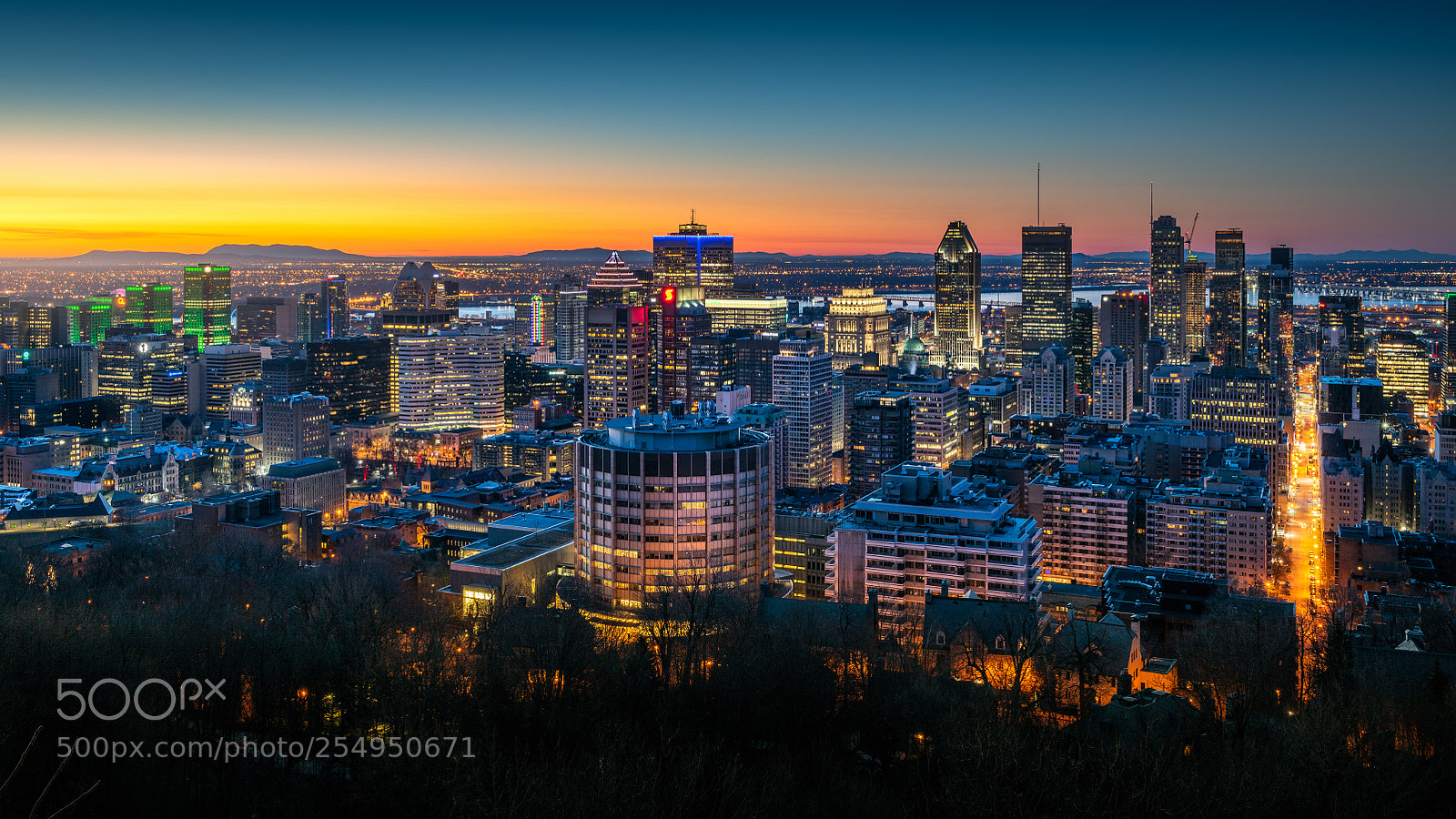 Nikon D850 sample photo. Sunrise on montreal photography