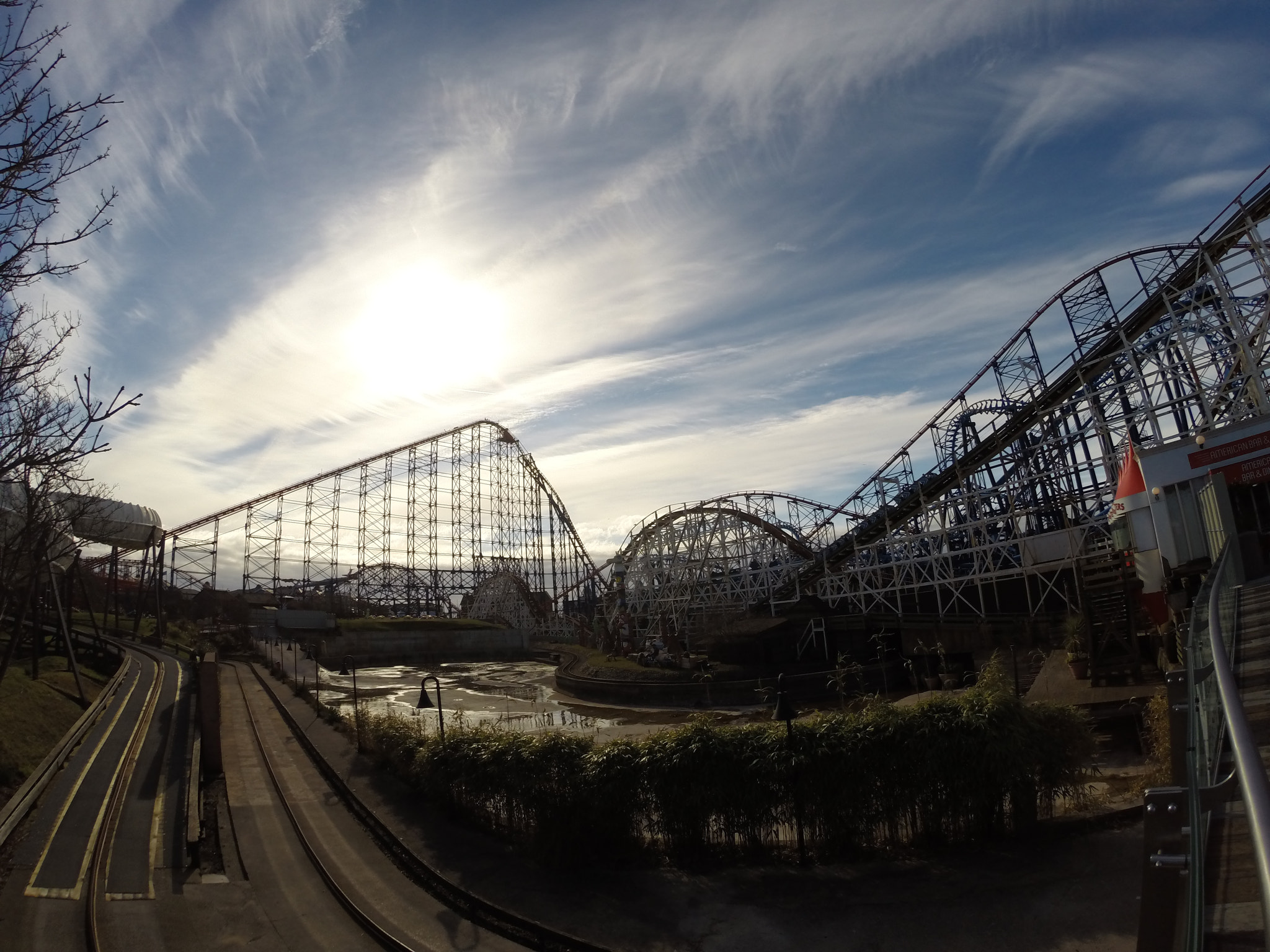 GoPro HERO3+ Black Edition sample photo. Blackpoolpleasurebeach photography