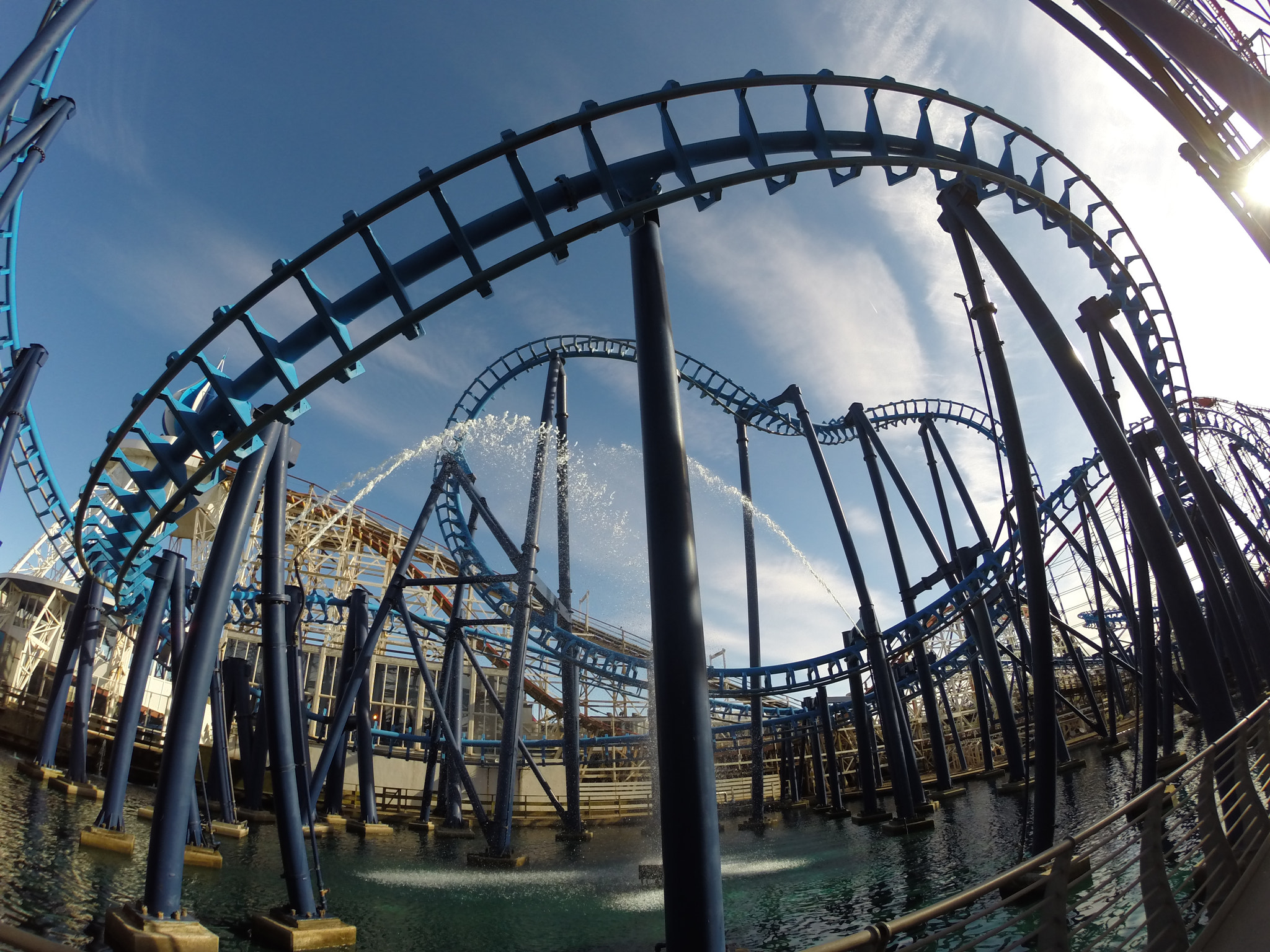 GoPro HERO3+ Black Edition sample photo. Blackpoolpleasurebeach photography