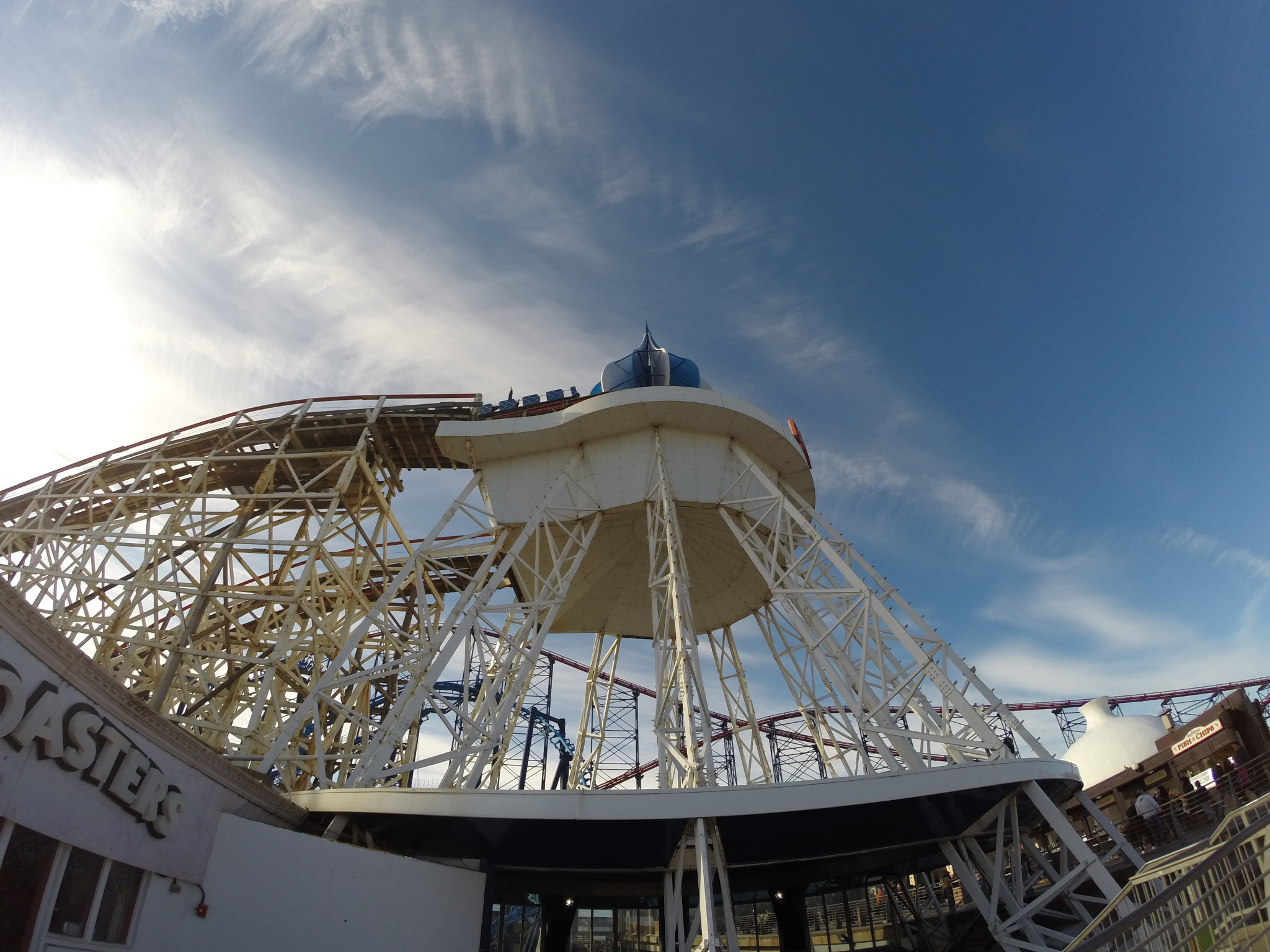 GoPro HERO3+ Black Edition sample photo. Blackpoolpleasurebeach photography