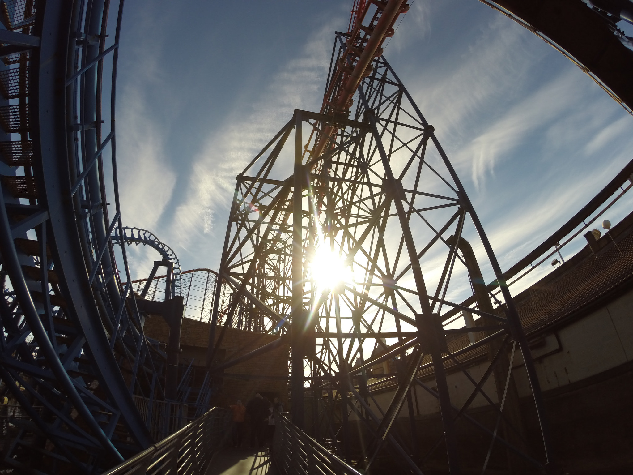 GoPro HERO3+ Black Edition sample photo. Blackpoolpleasurebeach photography