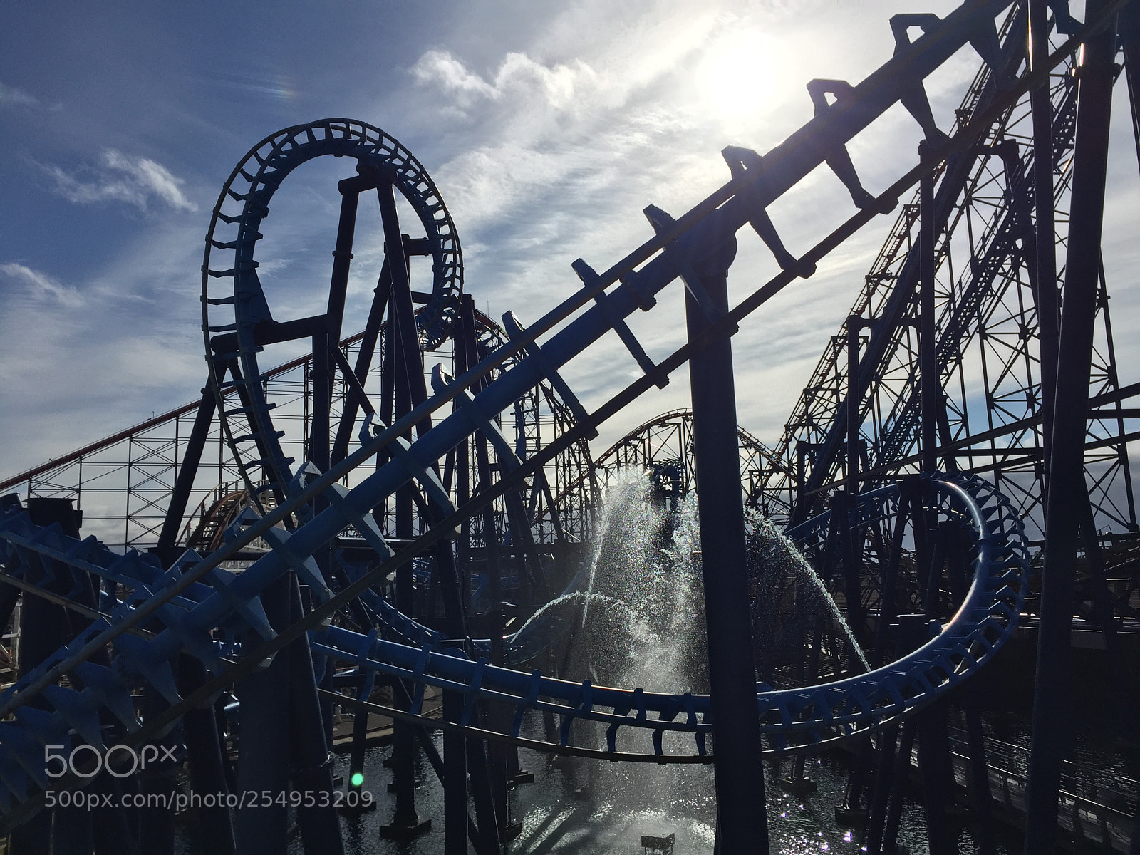 Apple iPhone 6 sample photo. Blackpoolpleasurebeach photography