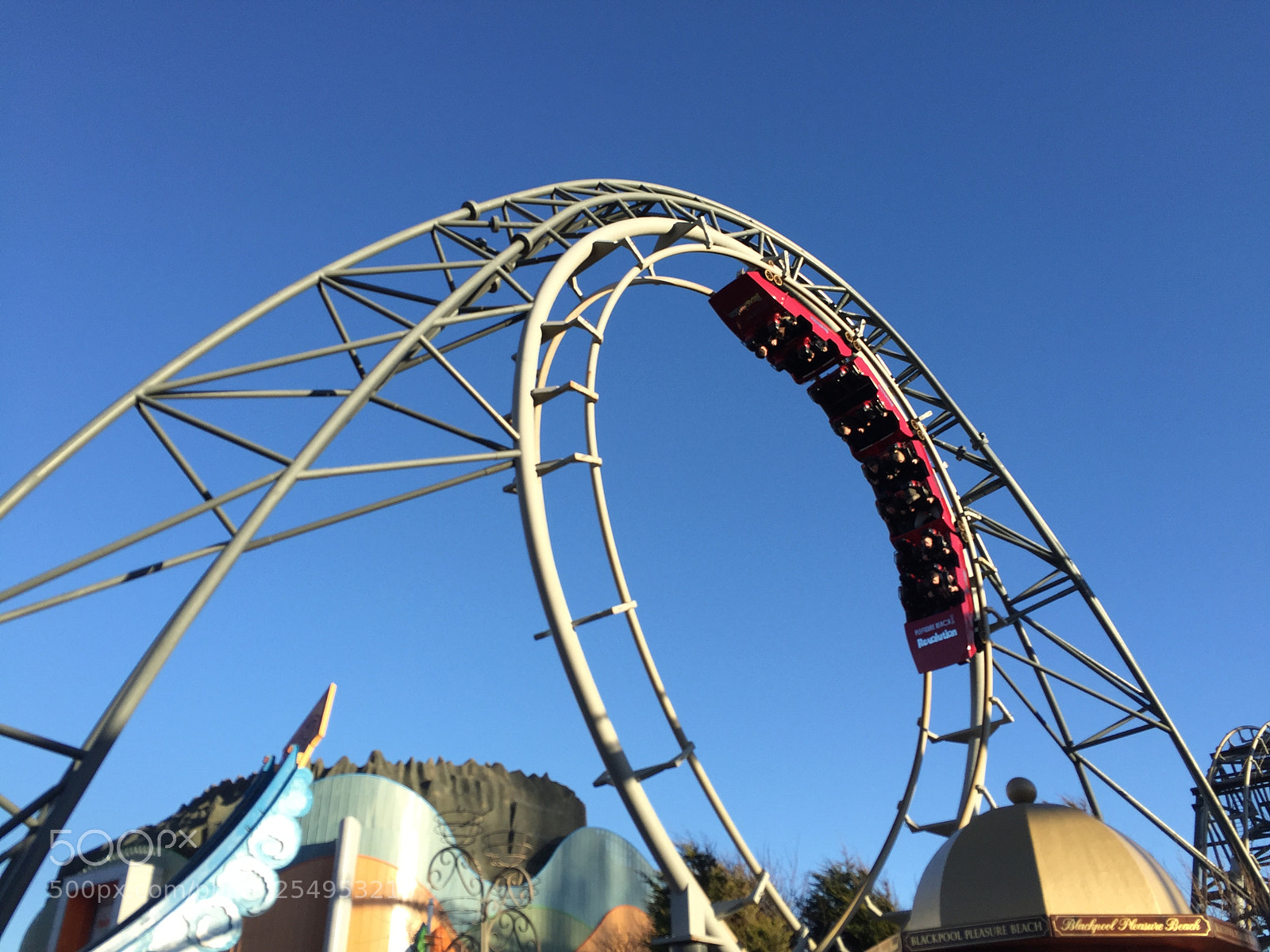 Apple iPhone 6 sample photo. Blackpoolpleasurebeach photography