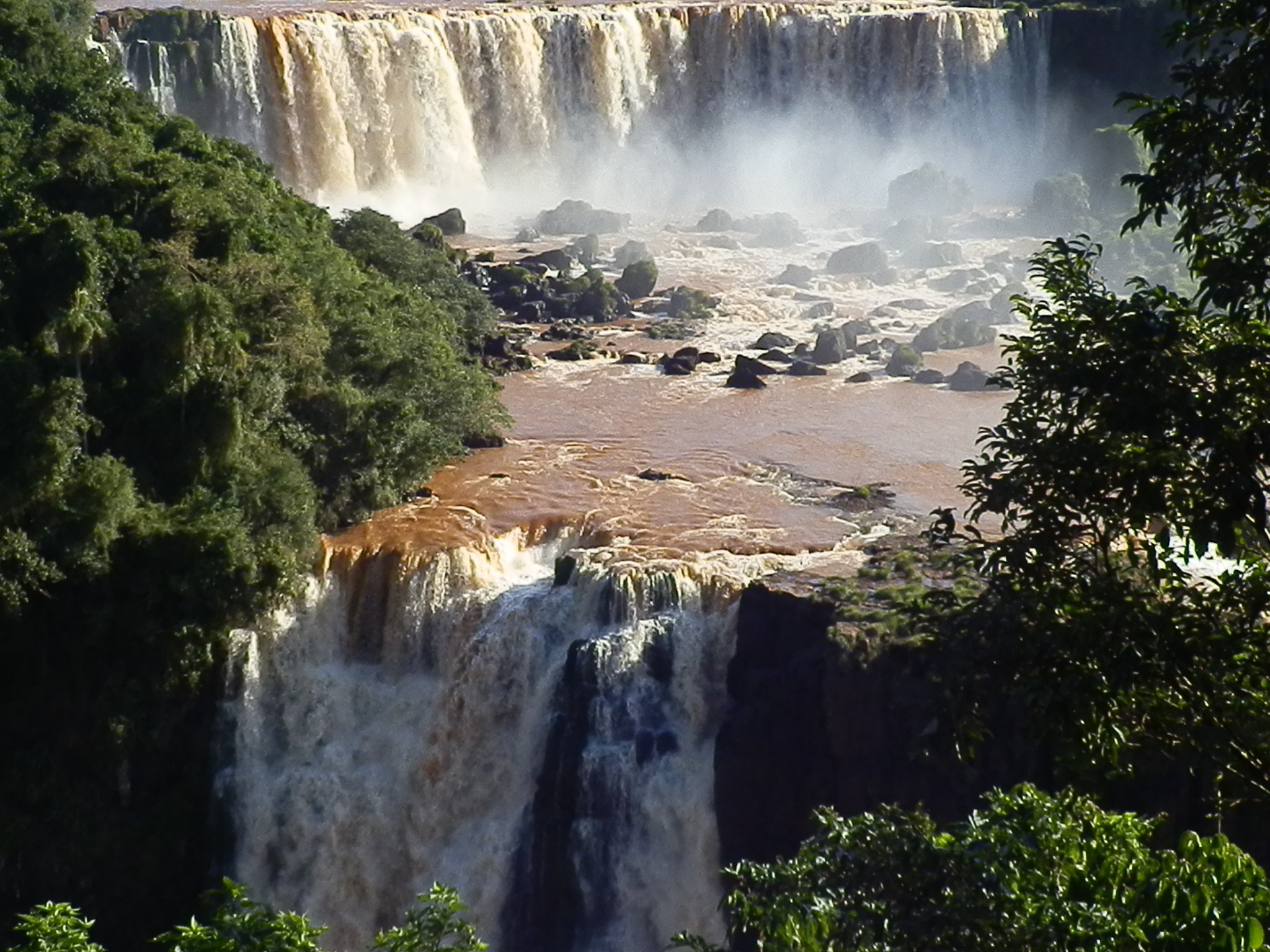 Olympus SP-610UZ sample photo. Cataratas do iguaçu photography