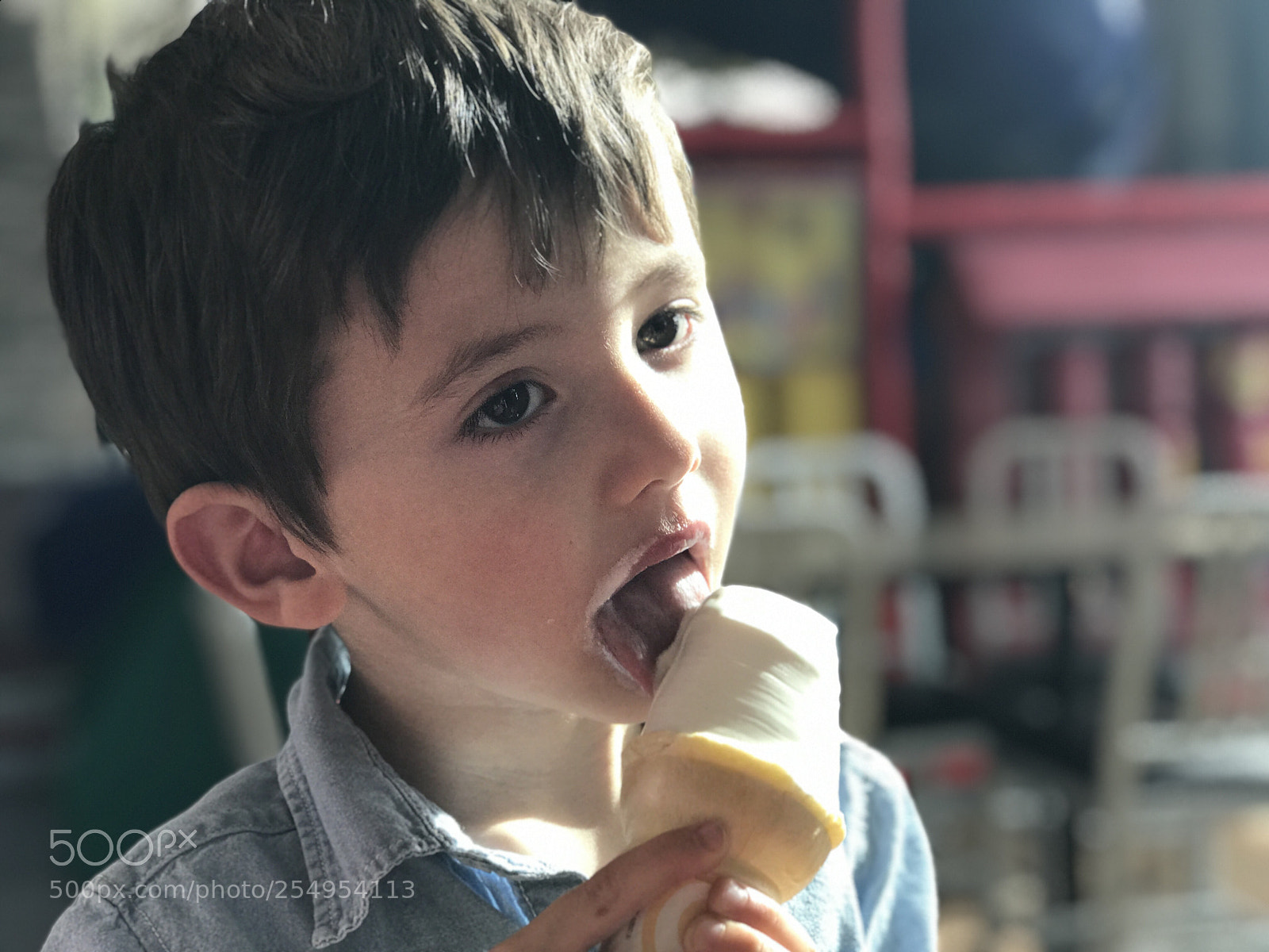 Apple iPhone 7 Plus sample photo. Enjoying ice cream photography