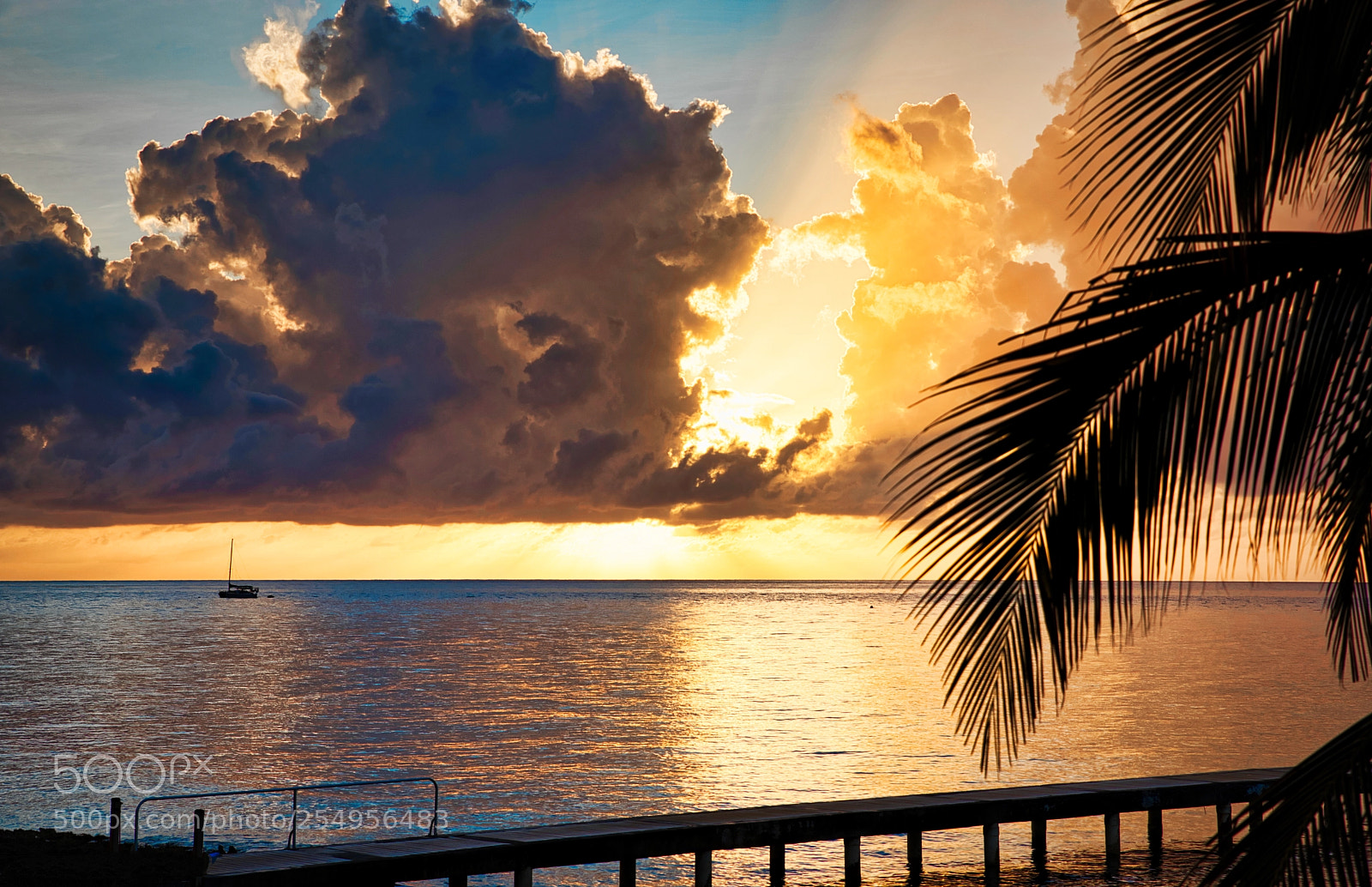 Nikon D810 sample photo. Cayman sunset photography