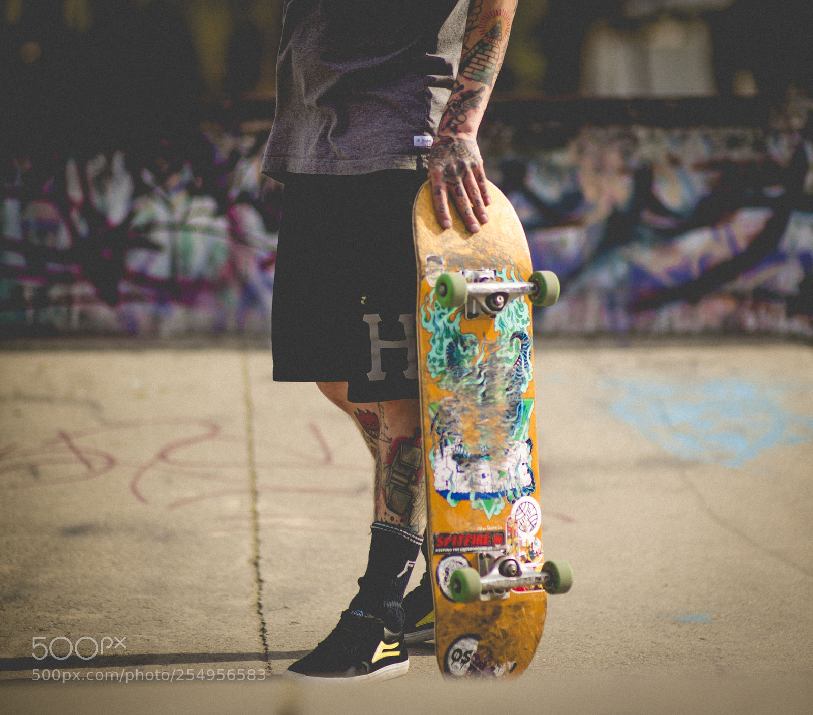 Nikon D810 sample photo. Skate the park photography