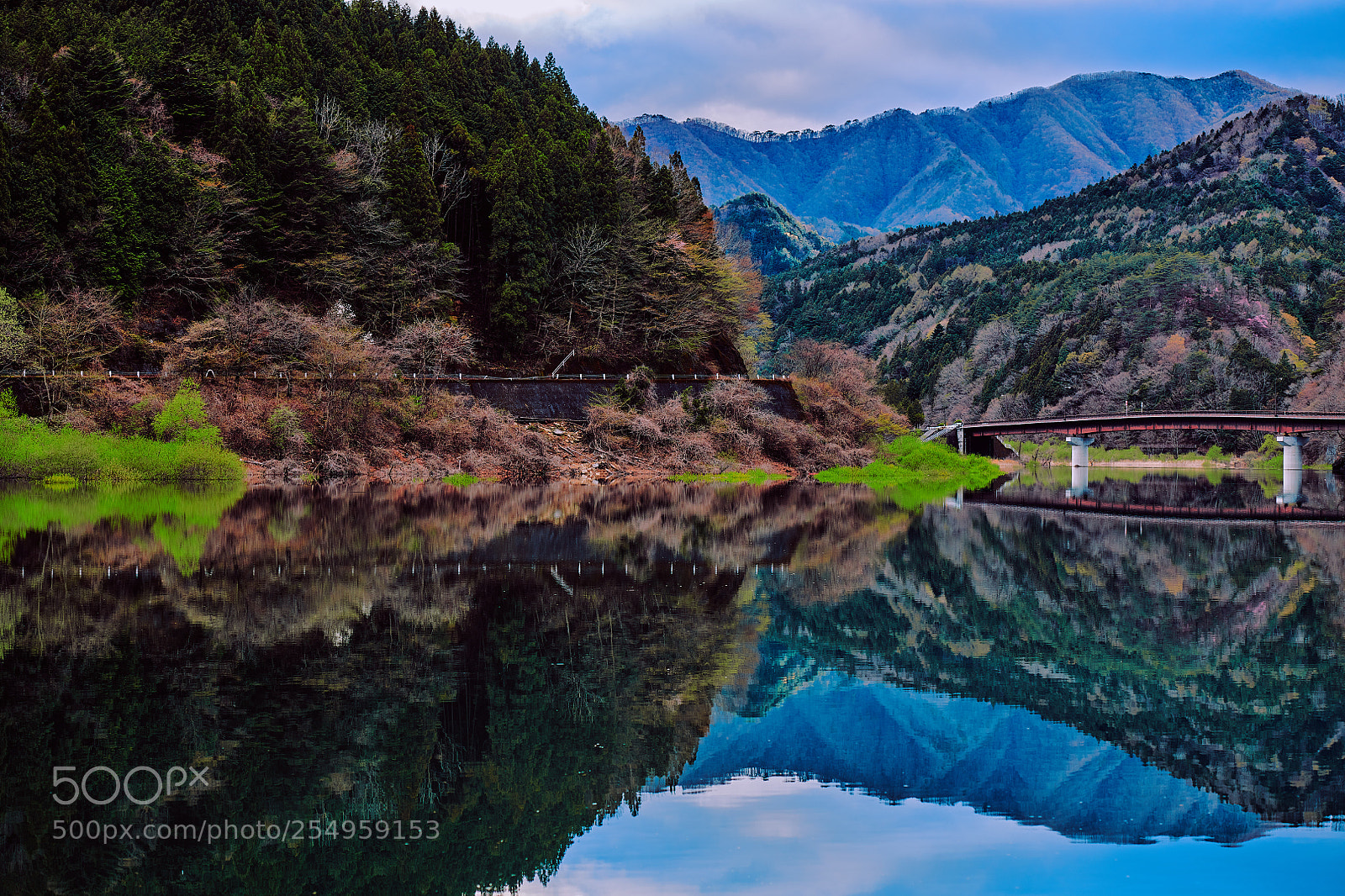 Nikon D850 sample photo. View of mountain spring photography
