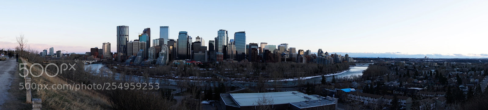 Sony a6500 sample photo. Calgary downtown photography