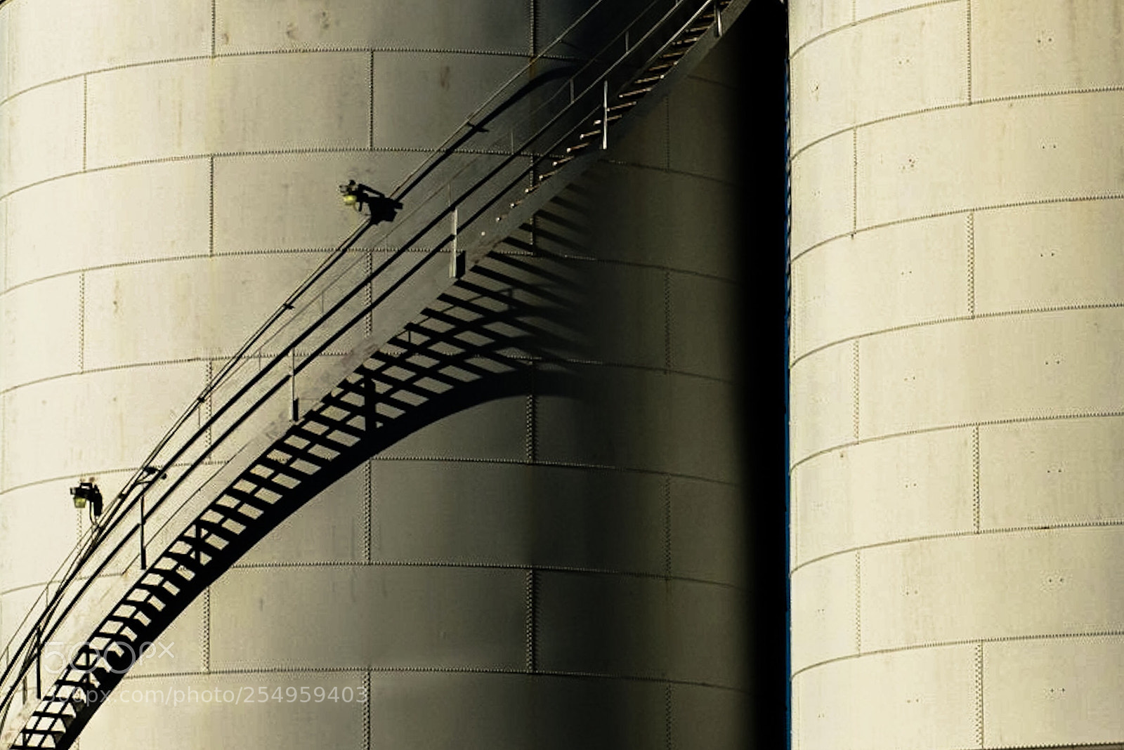 Nikon D810 sample photo. Industrial storage tanks photography