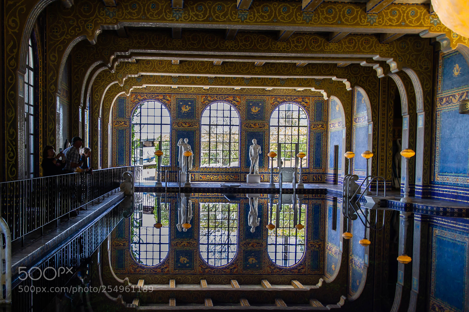 Canon EOS 7D sample photo. Hearst castle swimming pool photography