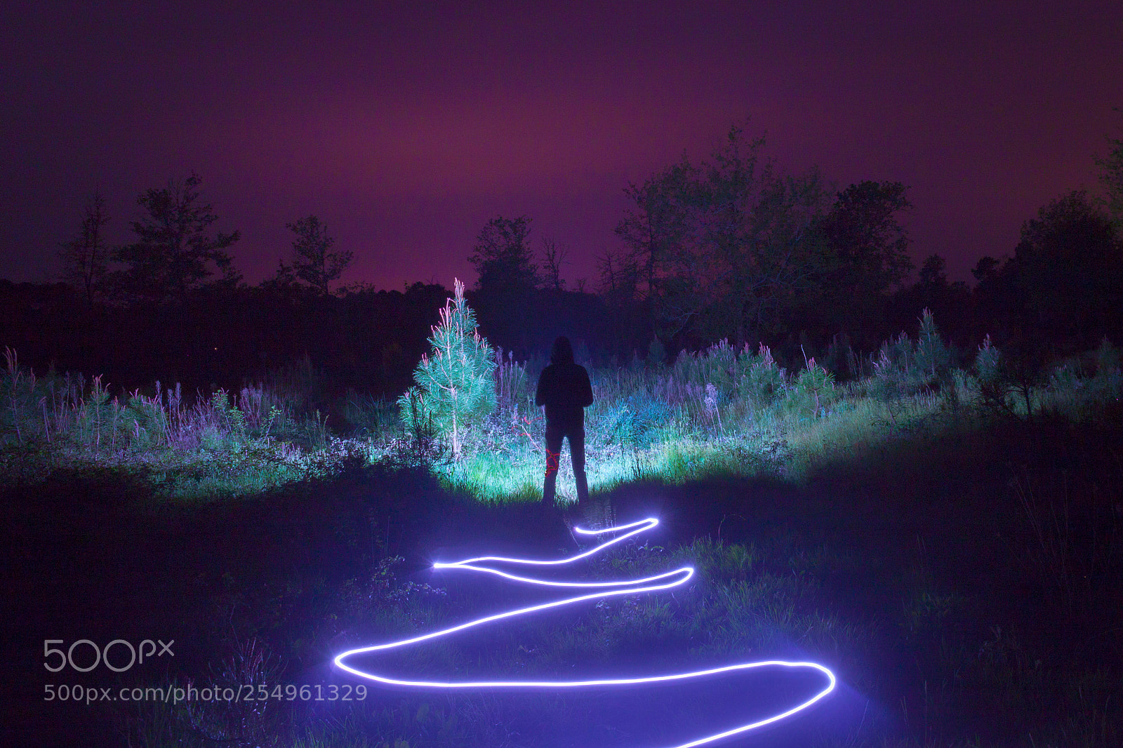 Canon EOS 500D (EOS Rebel T1i / EOS Kiss X3) sample photo. Lightpainting session in the photography
