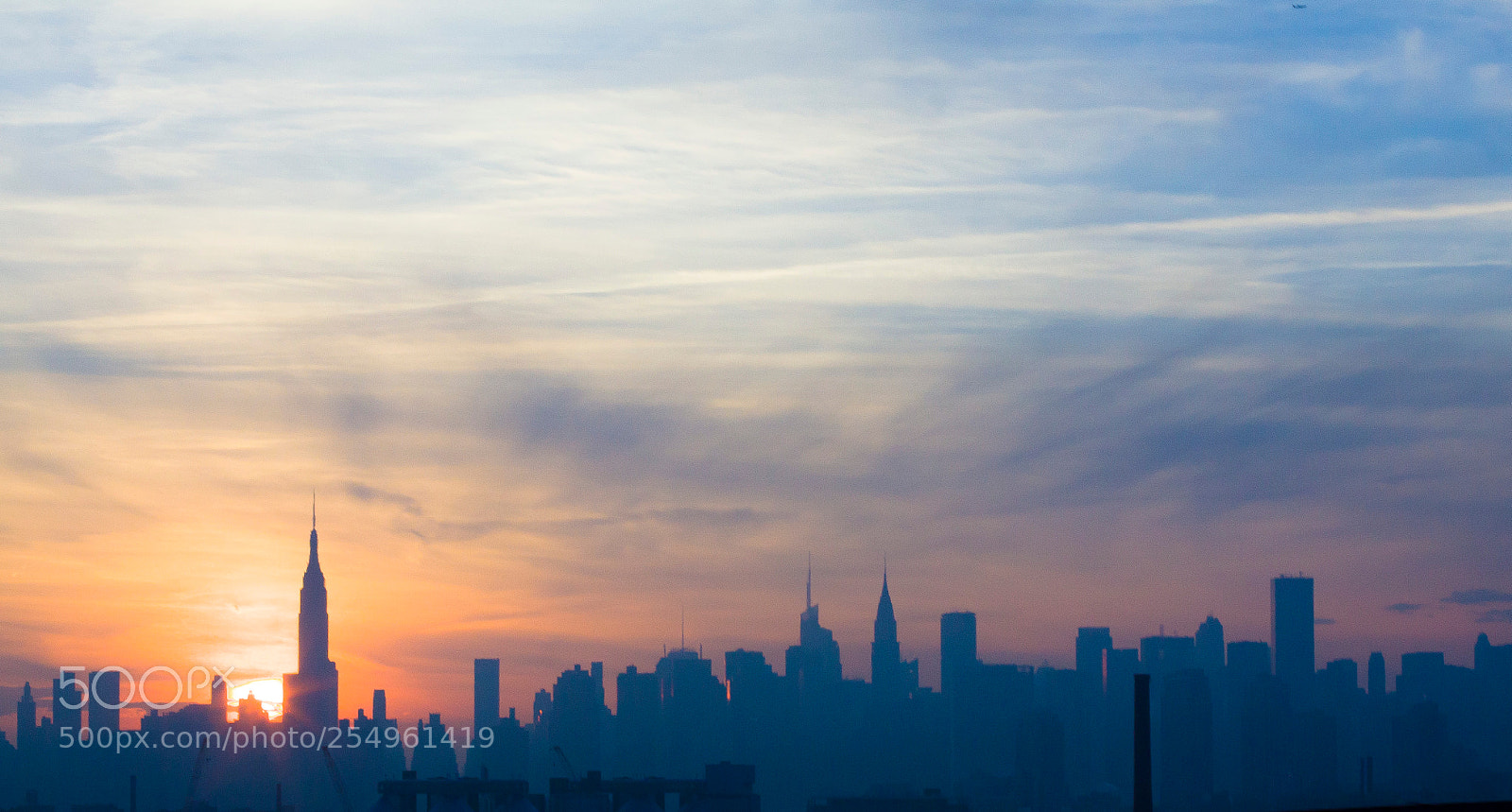 Canon EOS 50D sample photo. Manhattan sunset photography