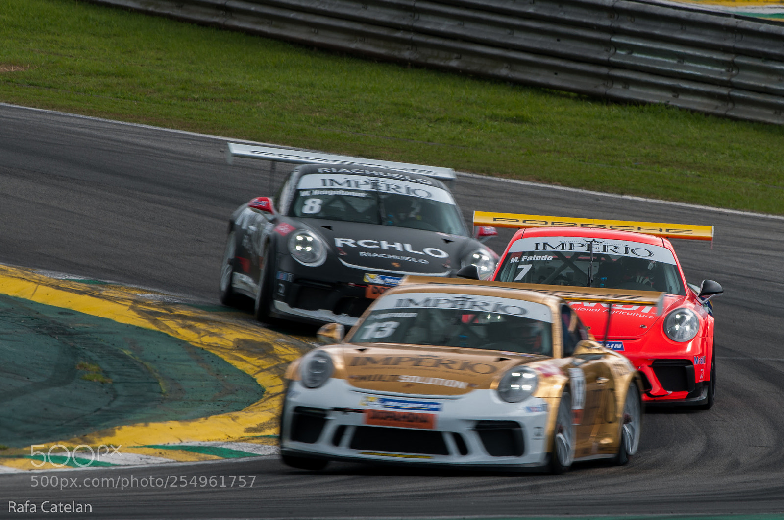 Nikon D300 sample photo. Porsche carrera cup photography
