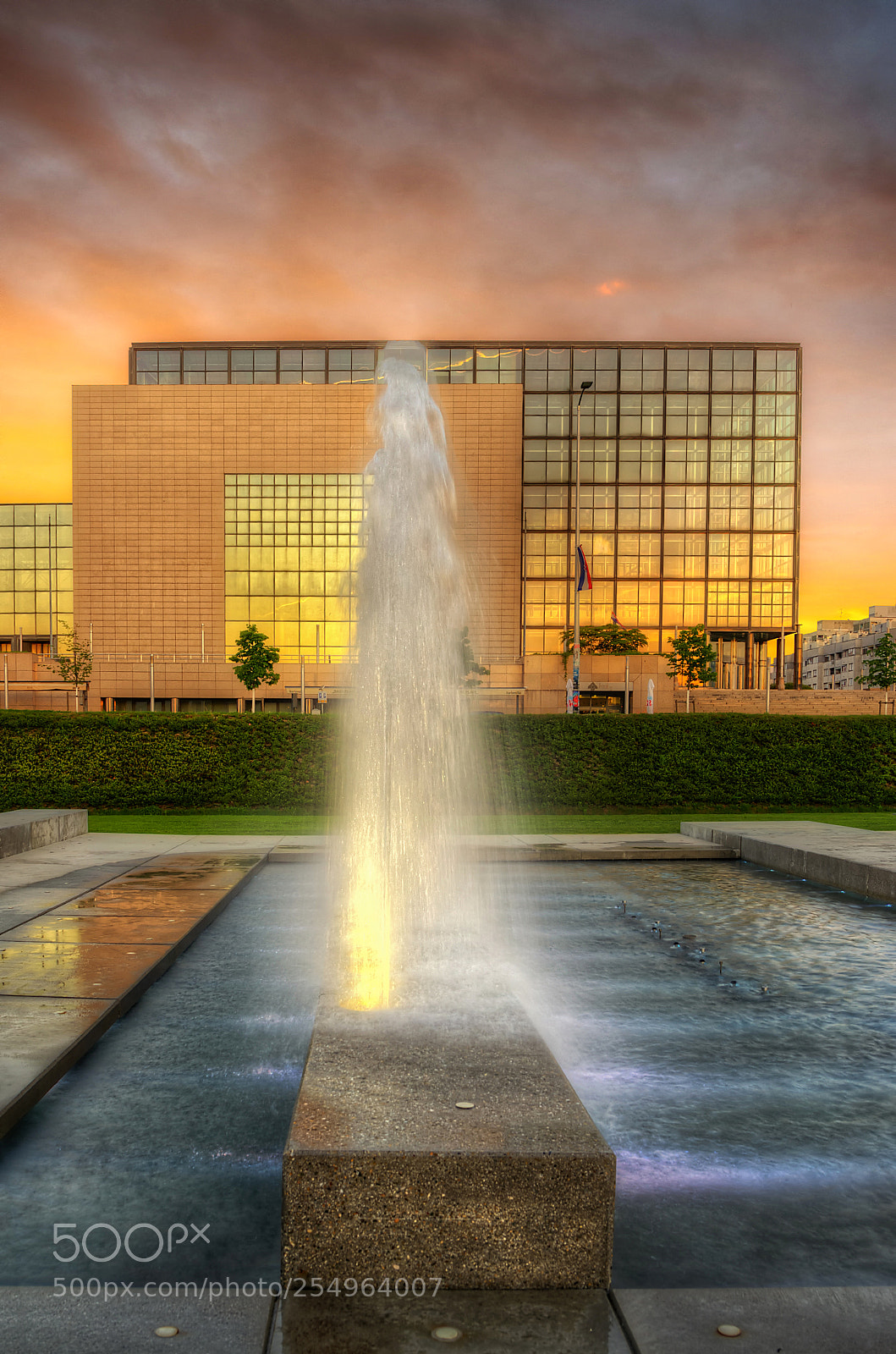 Pentax K-5 sample photo. National and university library photography