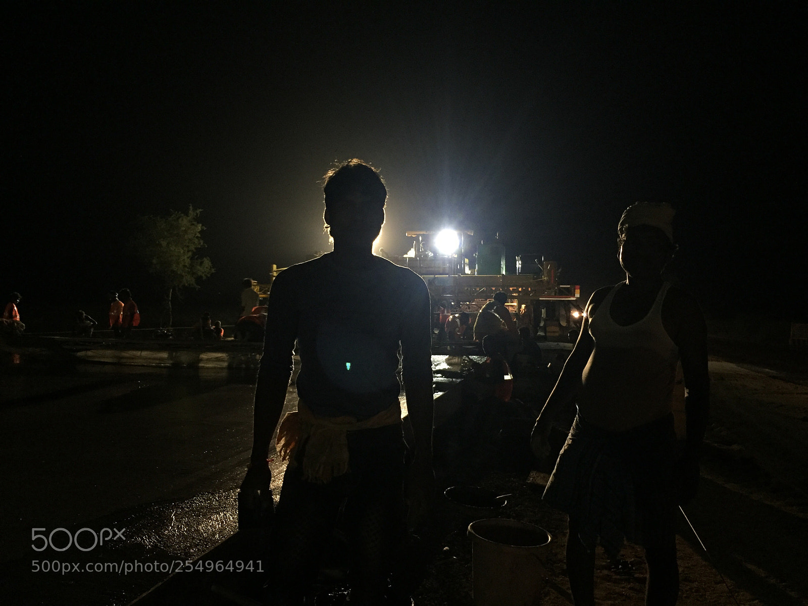 Apple iPhone 6 sample photo. Men at work photography