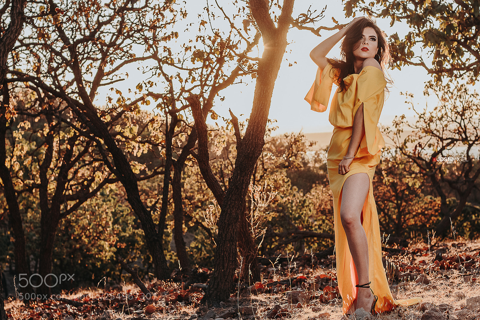 Canon EOS 700D (EOS Rebel T5i / EOS Kiss X7i) sample photo. The yellow dress photography