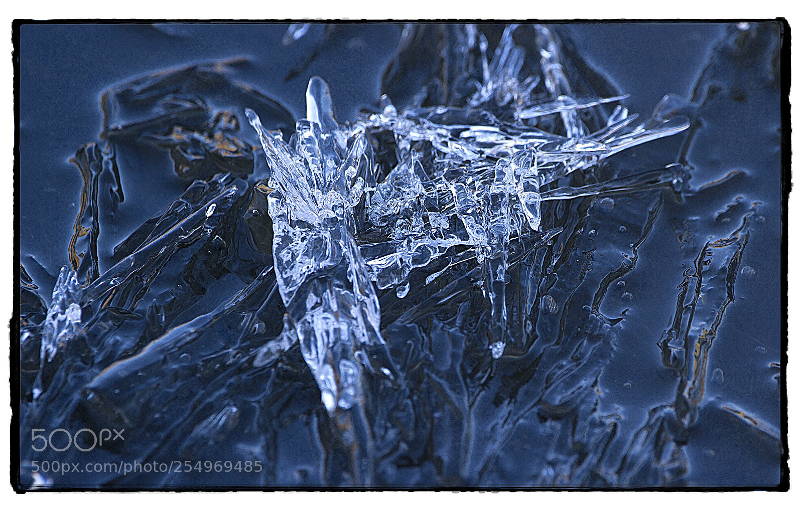 Canon EOS 7D sample photo. Ice crystals  photography