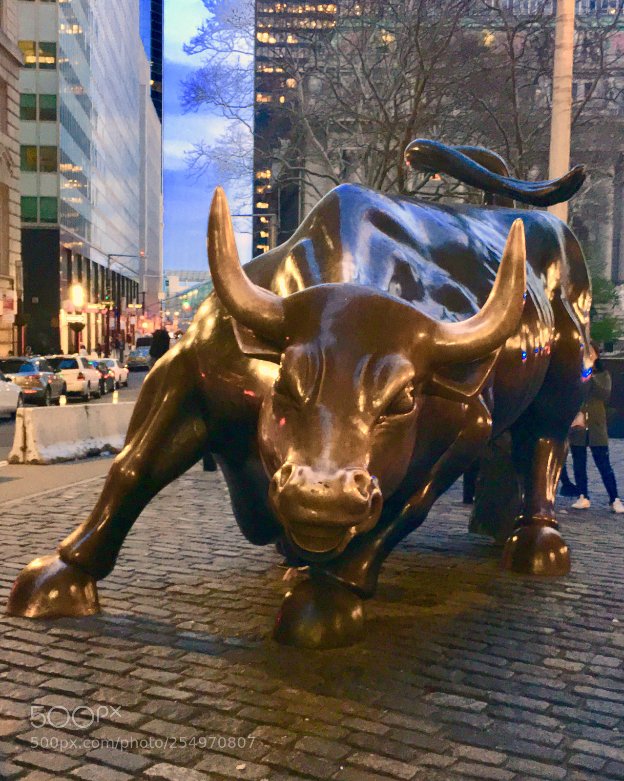Apple iPhone 6s sample photo. Bull of wall street photography