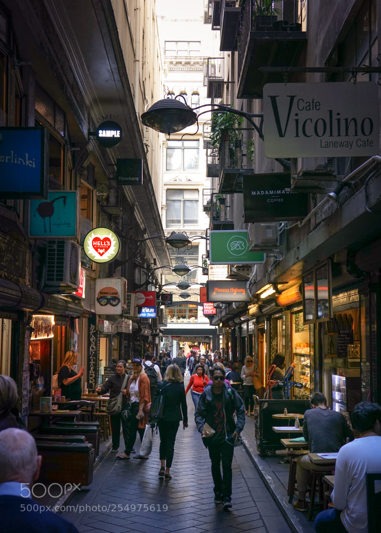 Sony a6000 sample photo. Streets of melbourne photography