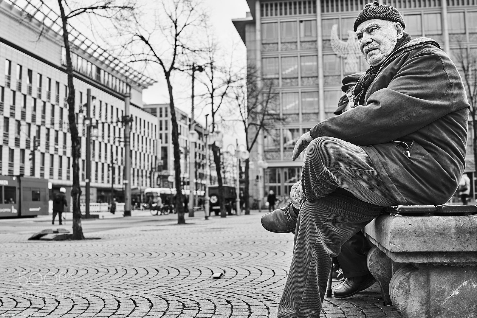Sony Cyber-shot DSC-RX1R II sample photo. Mann 558 b&w photography